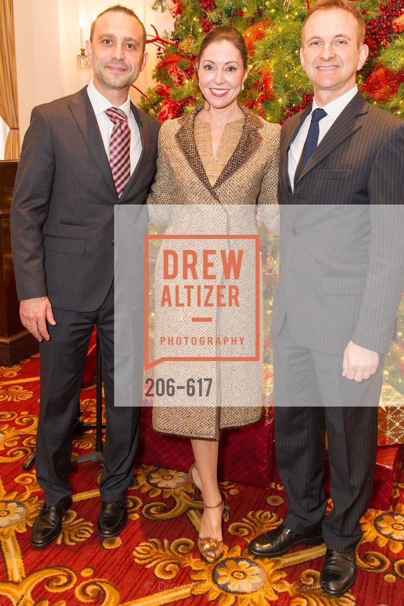 Gabriele Delmonaco, Marybeth Lamotte, Mauro Battocchi, Boy's & Girls' Towns of Italy Holiday Luncheon, The Olympic Club. 524 Post Street, December 3rd, 2015,Drew Altizer, Drew Altizer Photography, full-service agency, private events, San Francisco photographer, photographer california