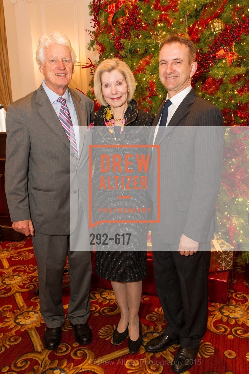 Klaus Murer, Barbara Traisman, Mauro Battocchi, Boy's & Girls' Towns of Italy Holiday Luncheon, The Olympic Club. 524 Post Street, December 3rd, 2015,Drew Altizer, Drew Altizer Photography, full-service agency, private events, San Francisco photographer, photographer california