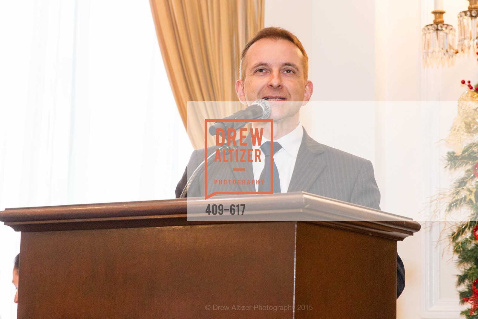 Mauro Battocchi, Boy's & Girls' Towns of Italy Holiday Luncheon, The Olympic Club. 524 Post Street, December 3rd, 2015,Drew Altizer, Drew Altizer Photography, full-service agency, private events, San Francisco photographer, photographer california