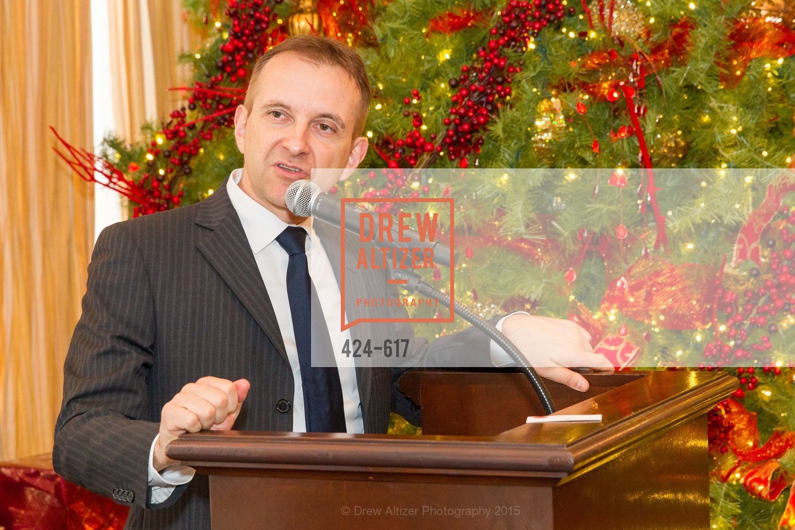 Mauro Battocchi, Boy's & Girls' Towns of Italy Holiday Luncheon, The Olympic Club. 524 Post Street, December 3rd, 2015,Drew Altizer, Drew Altizer Photography, full-service agency, private events, San Francisco photographer, photographer california