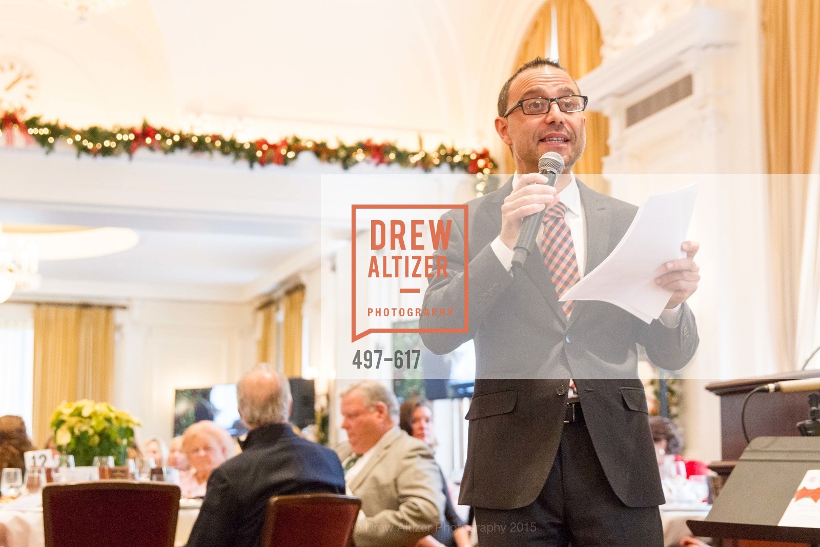 Gabriele Delmonaco, Boy's & Girls' Towns of Italy Holiday Luncheon, The Olympic Club. 524 Post Street, December 3rd, 2015,Drew Altizer, Drew Altizer Photography, full-service event agency, private events, San Francisco photographer, photographer California