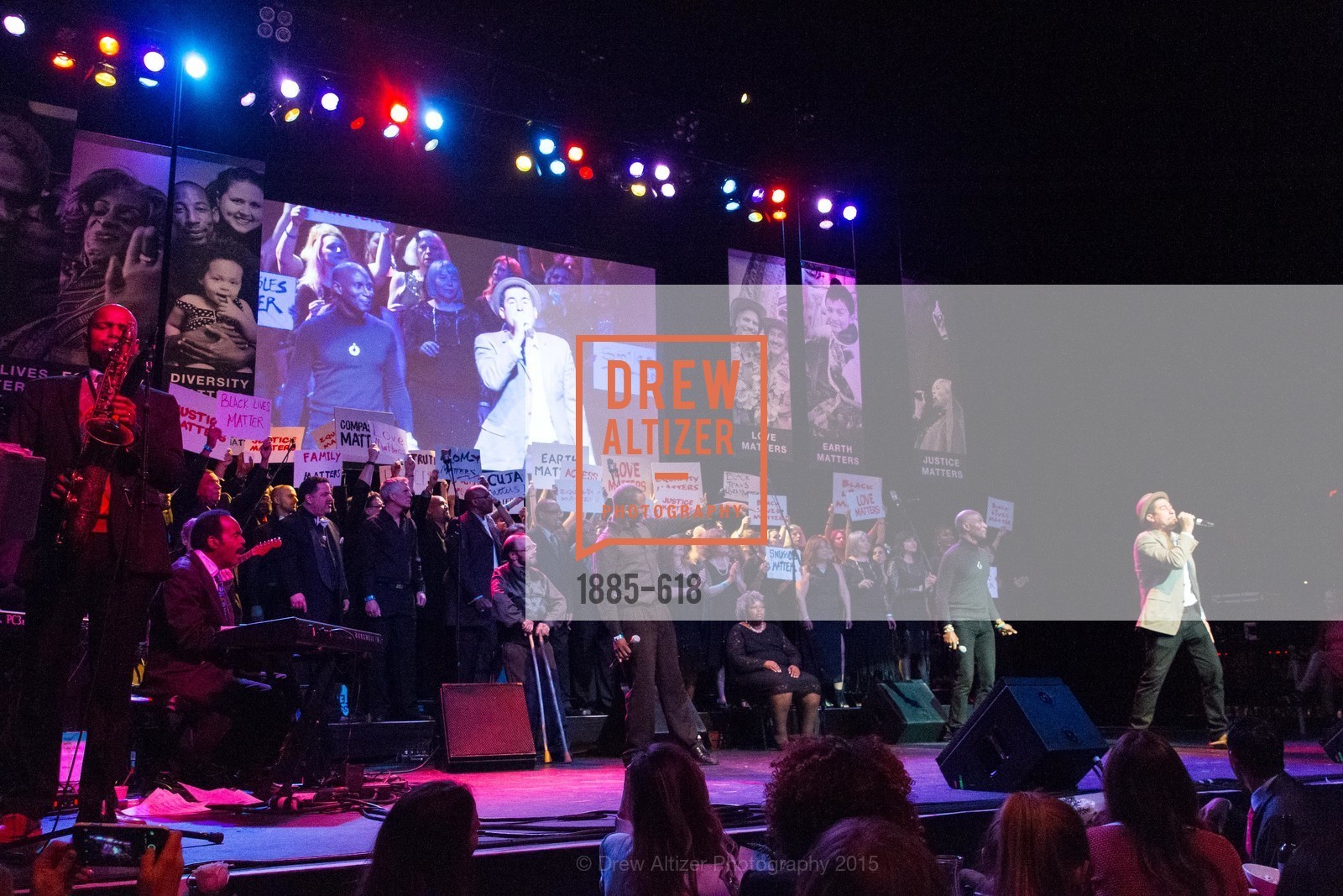 Performance, GLIDE’s Annual Holiday Jam: Love Matters, The Warfield Theatre. 982 Market, December 3rd, 2015,Drew Altizer, Drew Altizer Photography, full-service agency, private events, San Francisco photographer, photographer california