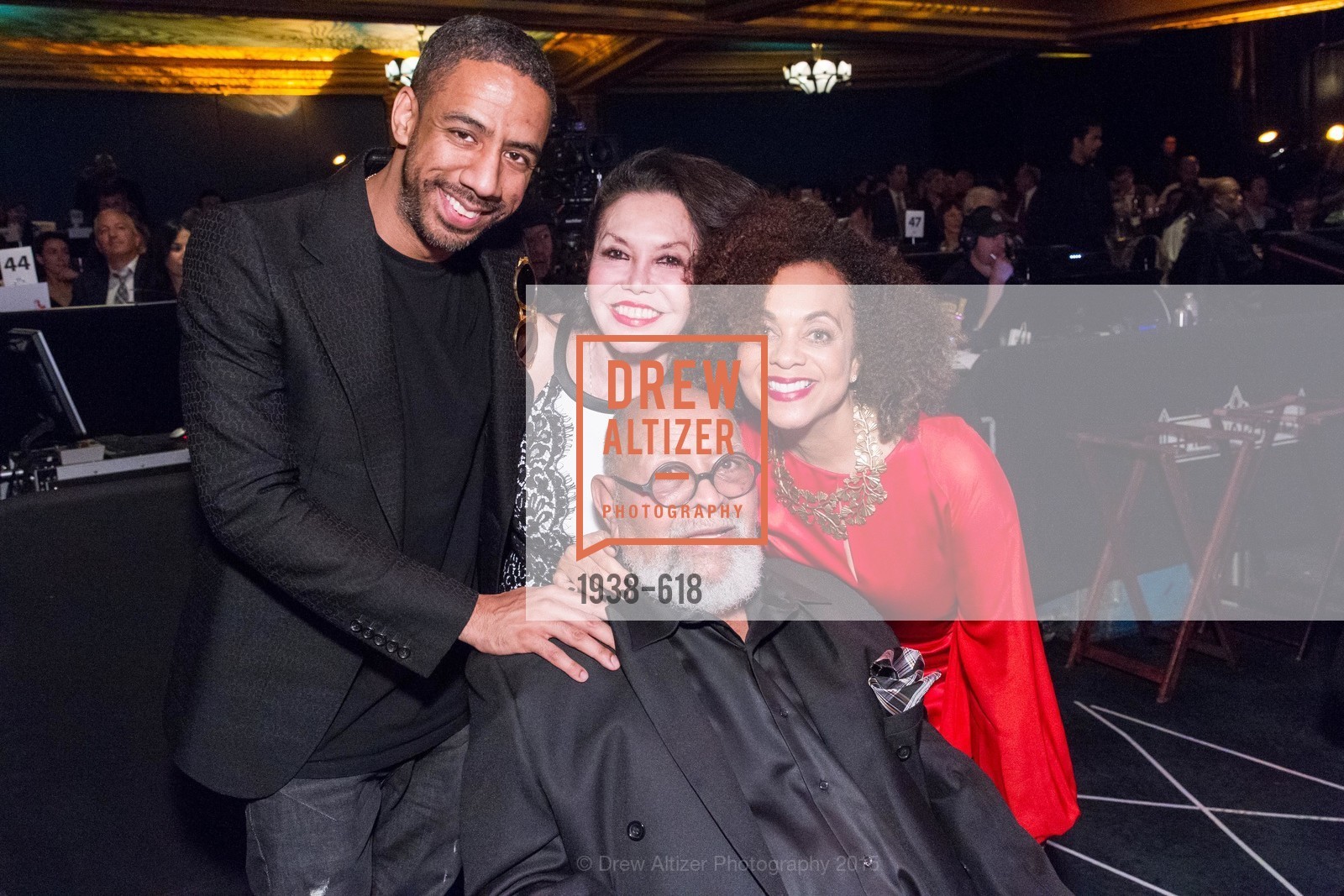 Ryan Leslie, Janice Mirikitani, Cecil Williams, Felicia Horowitz, GLIDE’s Annual Holiday Jam: Love Matters, The Warfield Theatre. 982 Market, December 3rd, 2015,Drew Altizer, Drew Altizer Photography, full-service agency, private events, San Francisco photographer, photographer california