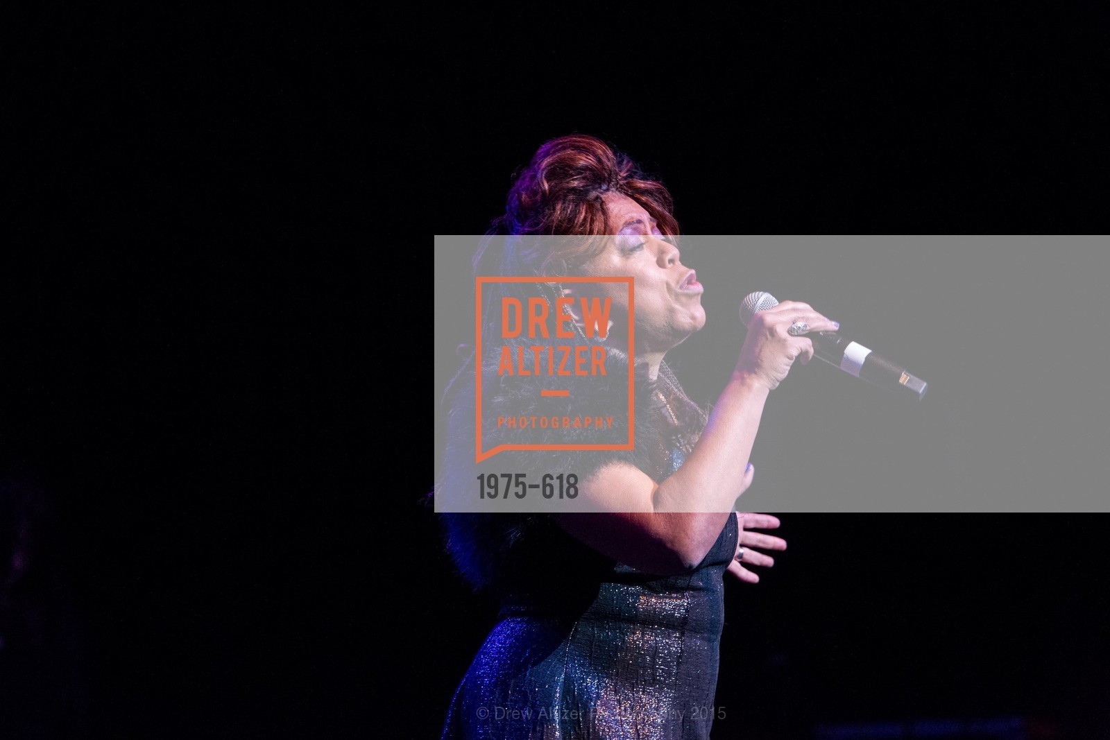 Performance By Valerie Simpson, GLIDE’s Annual Holiday Jam: Love Matters, The Warfield Theatre. 982 Market, December 3rd, 2015,Drew Altizer, Drew Altizer Photography, full-service agency, private events, San Francisco photographer, photographer california