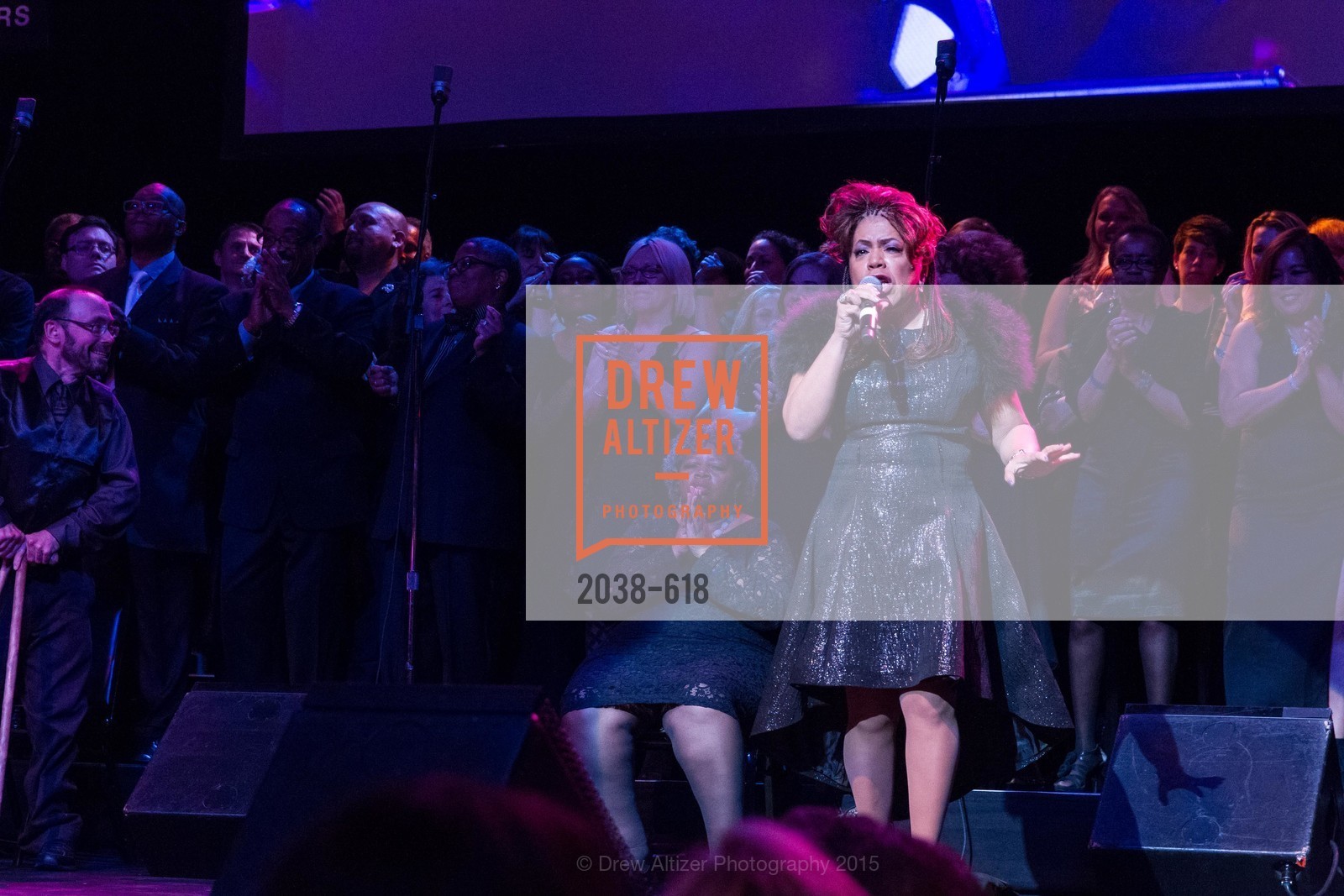 Performance By Valerie Simpson, GLIDE’s Annual Holiday Jam: Love Matters, The Warfield Theatre. 982 Market, December 3rd, 2015,Drew Altizer, Drew Altizer Photography, full-service agency, private events, San Francisco photographer, photographer california