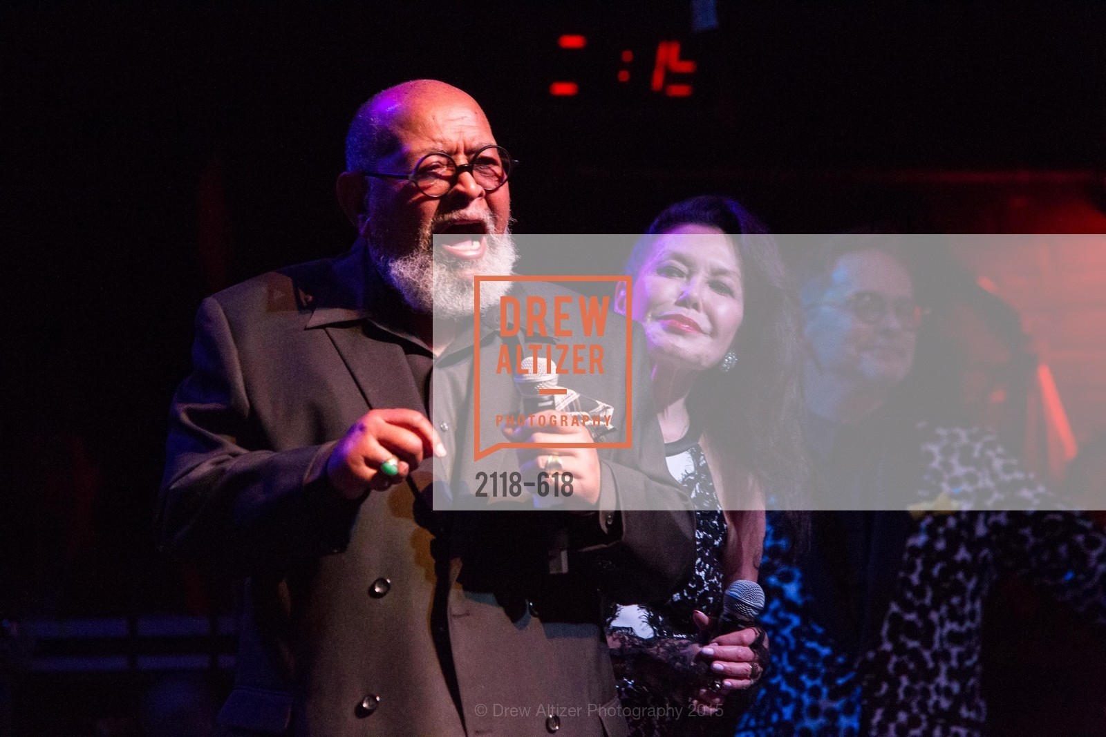 Cecil Williams, Janice Mirikitani, GLIDE’s Annual Holiday Jam: Love Matters, The Warfield Theatre. 982 Market, December 3rd, 2015,Drew Altizer, Drew Altizer Photography, full-service agency, private events, San Francisco photographer, photographer california