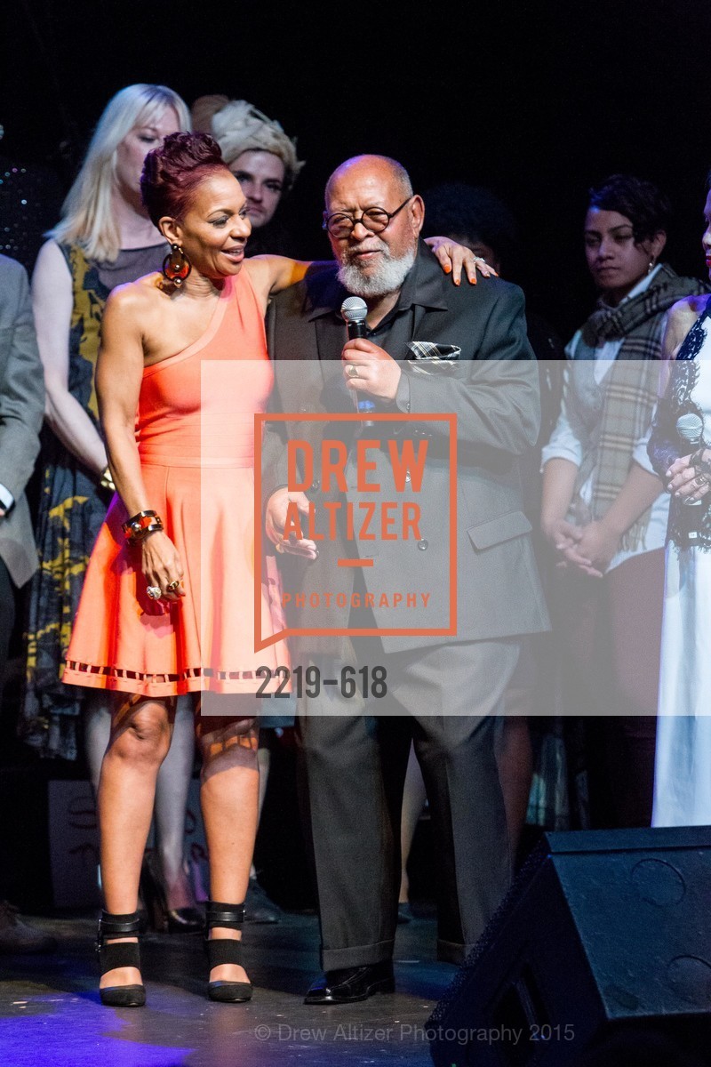 Renel Brooks-Moon, Cecil Williams, GLIDE’s Annual Holiday Jam: Love Matters, The Warfield Theatre. 982 Market, December 3rd, 2015,Drew Altizer, Drew Altizer Photography, full-service agency, private events, San Francisco photographer, photographer california