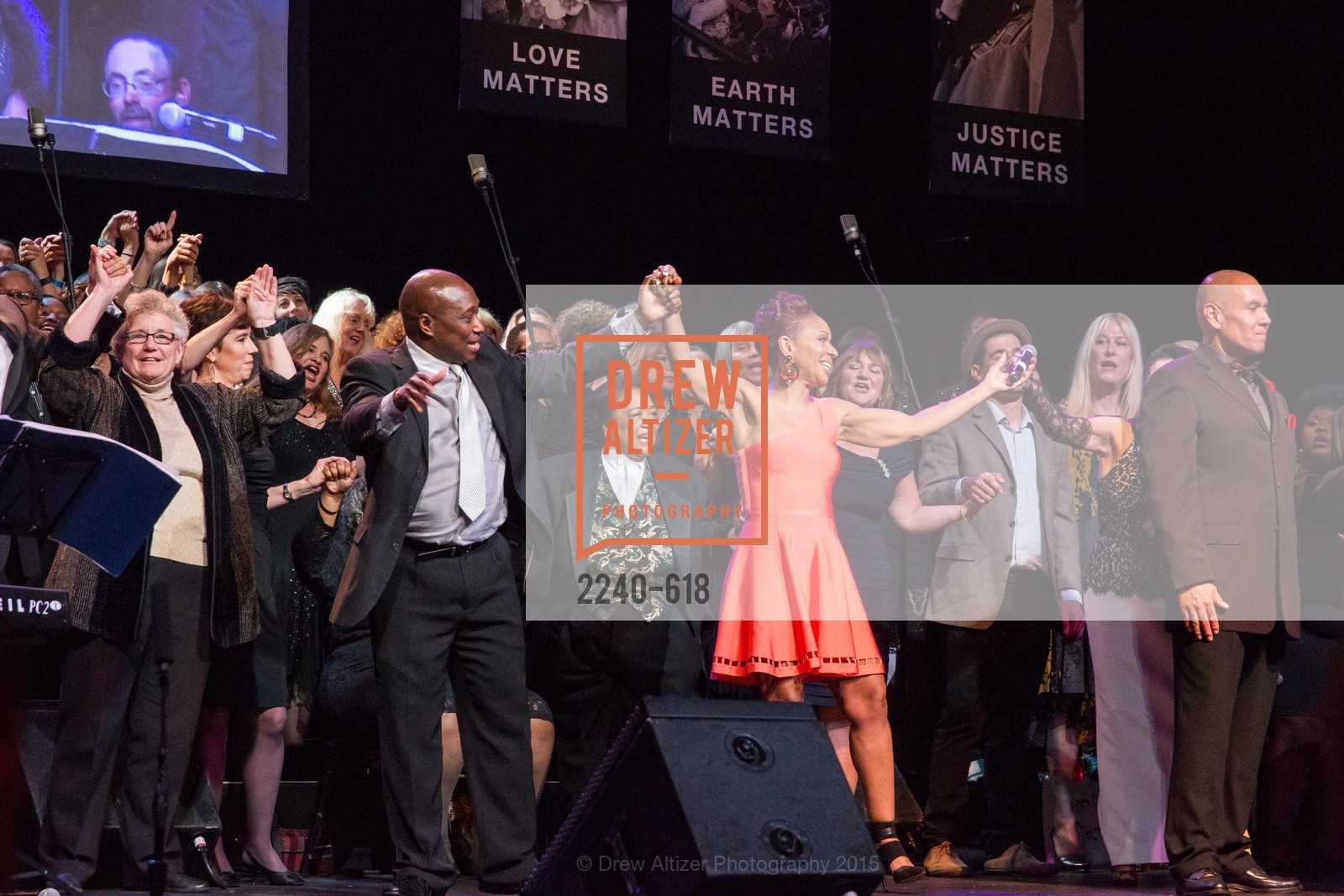 Rita Shimmin, Renel Brooks-Moon, GLIDE’s Annual Holiday Jam: Love Matters, The Warfield Theatre. 982 Market, December 3rd, 2015,Drew Altizer, Drew Altizer Photography, full-service agency, private events, San Francisco photographer, photographer california