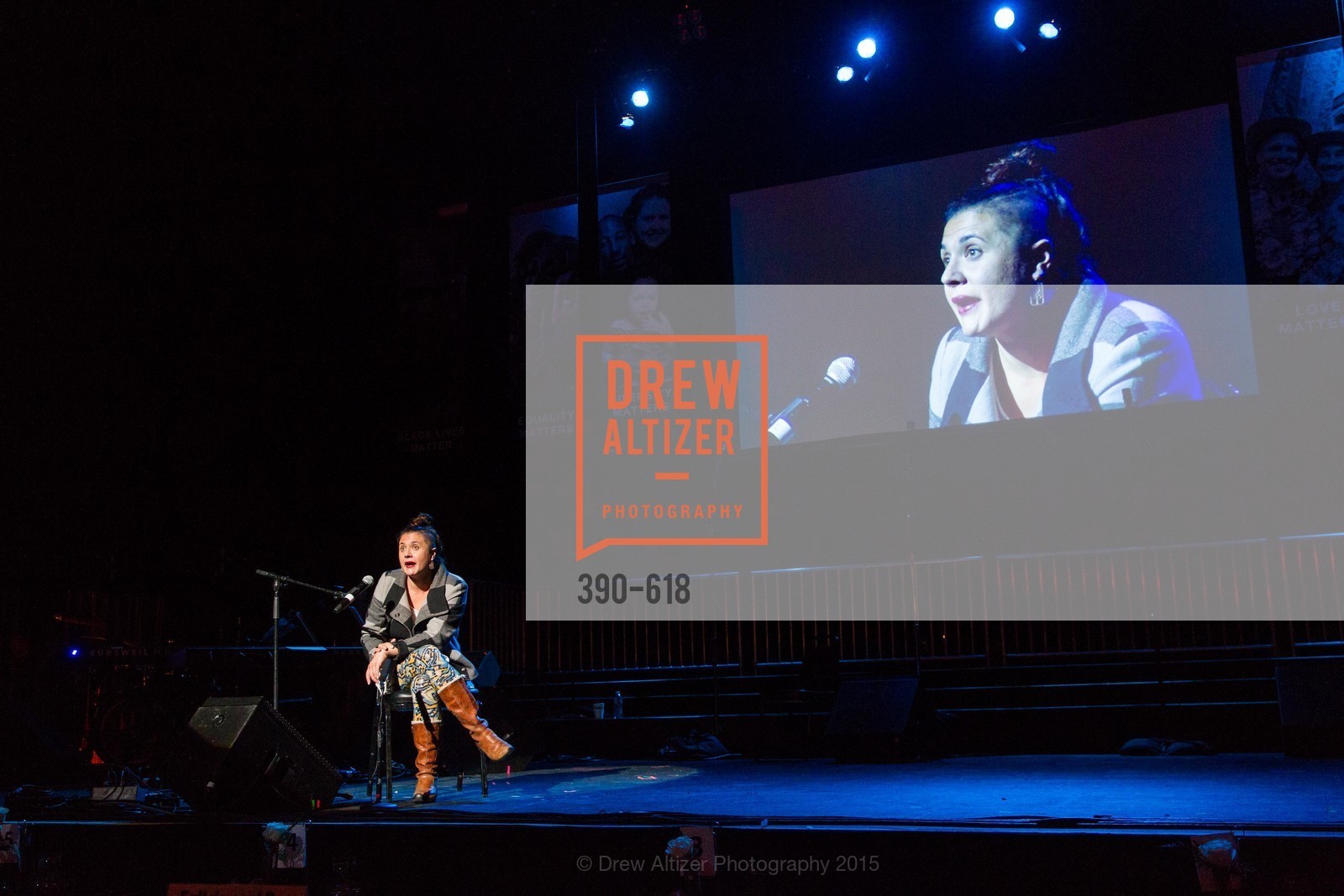Performance, GLIDE’s Annual Holiday Jam: Love Matters, The Warfield Theatre. 982 Market, December 3rd, 2015,Drew Altizer, Drew Altizer Photography, full-service agency, private events, San Francisco photographer, photographer california