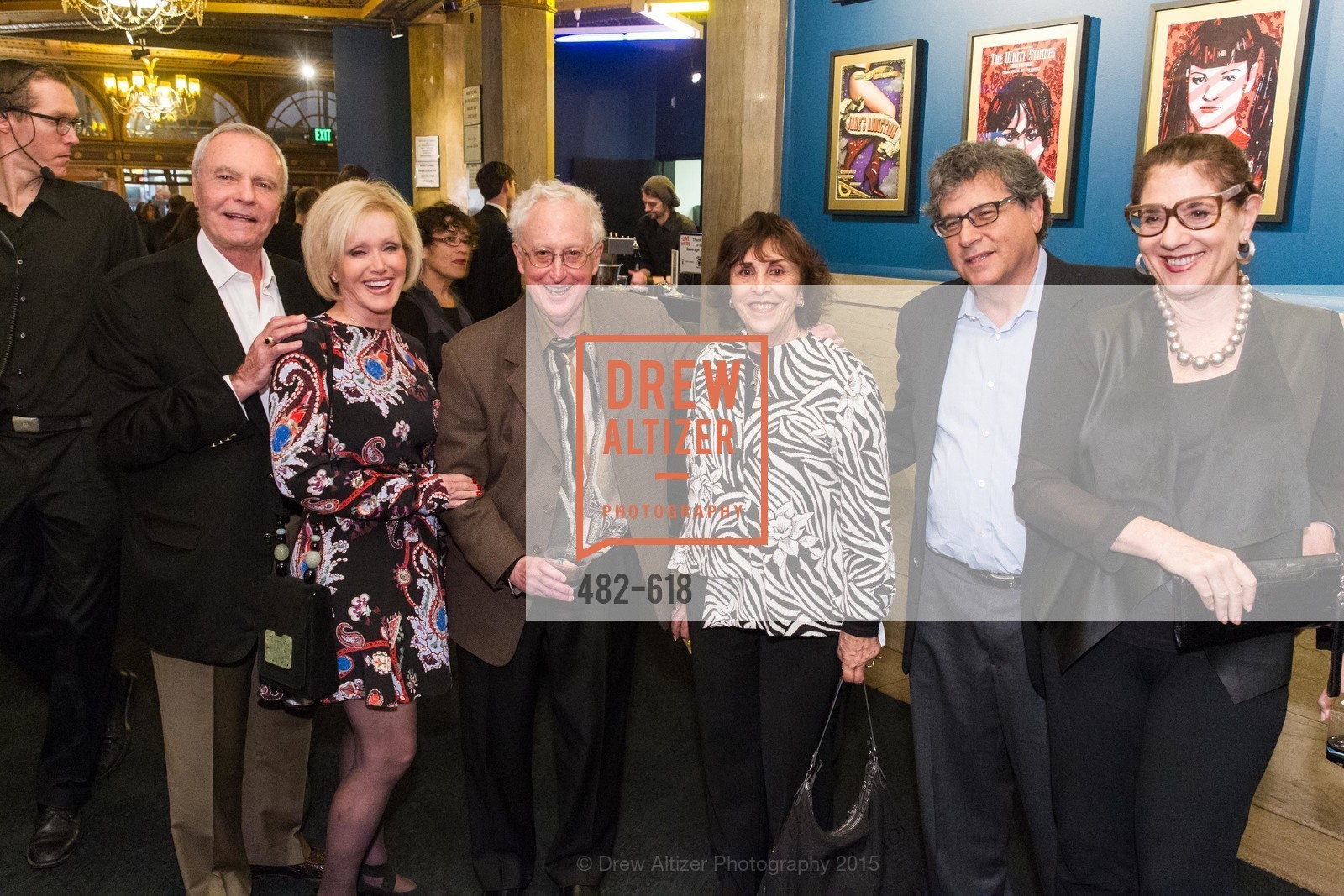 Kathy Marks, Bud Marks, Ron Berman, Ellie Berman, Saperstein, Eileen Sherman, GLIDE’s Annual Holiday Jam: Love Matters, The Warfield Theatre. 982 Market, December 3rd, 2015,Drew Altizer, Drew Altizer Photography, full-service agency, private events, San Francisco photographer, photographer california