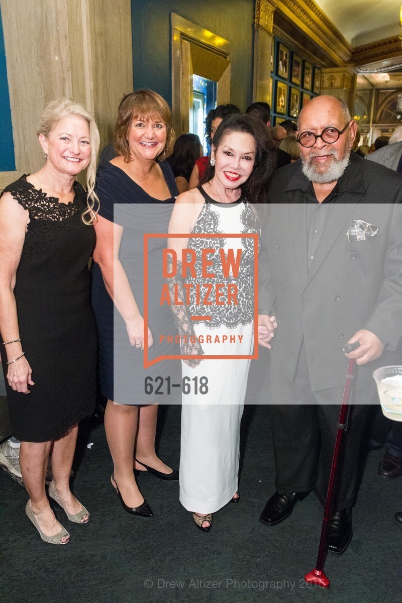 Karen Oliveto, Robin Ridenour, Janice Mirikitani, Cecil Williams, Photo #621-618