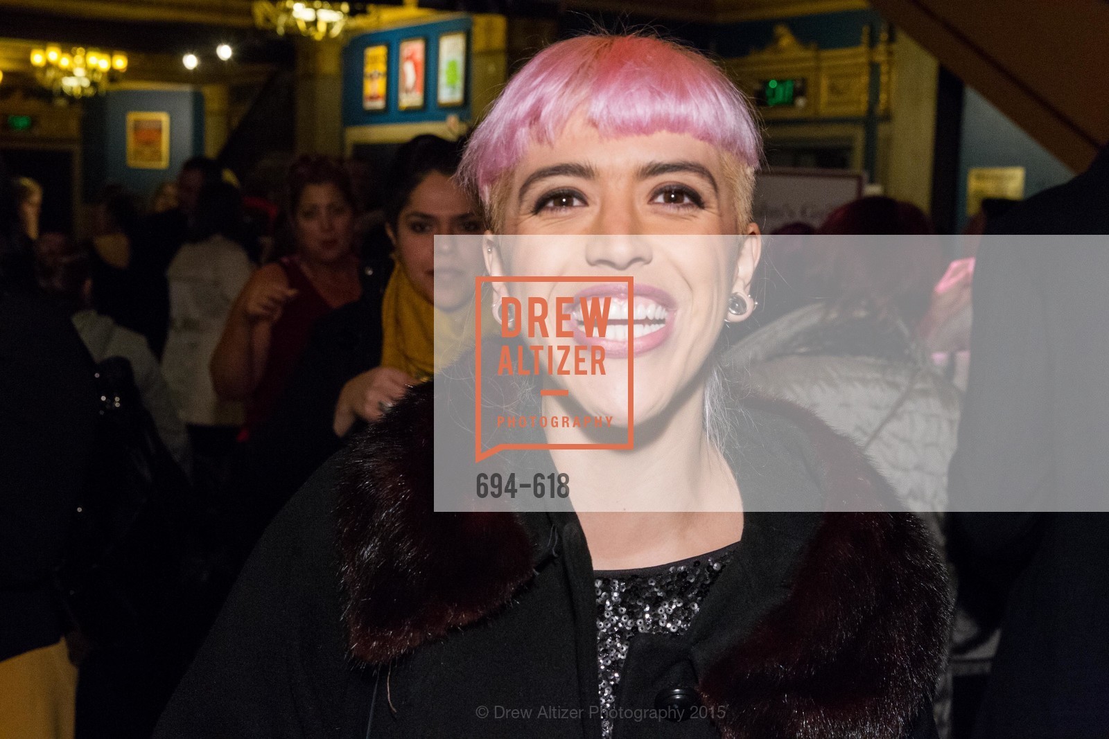 Laura Ceron Melo, GLIDE’s Annual Holiday Jam: Love Matters, The Warfield Theatre. 982 Market, December 3rd, 2015, Photo #694-618 Laura Ceron Melo, Photo #694-618