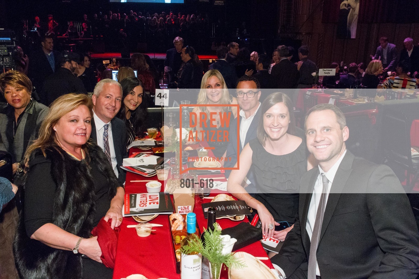 Nancy Donati, Craig Sullivan, Meredith Rocha, Diane McDermott, Cary Davalos, KC Baksa, Bobby Baksa, GLIDE’s Annual Holiday Jam: Love Matters, The Warfield Theatre. 982 Market, December 3rd, 2015, Photo #801-618 Nancy Donati, Craig Sullivan, Meredith Rocha, Diane McDermott, Cary Davalos, KC Baksa, Bobby Baksa, Photo #801-618