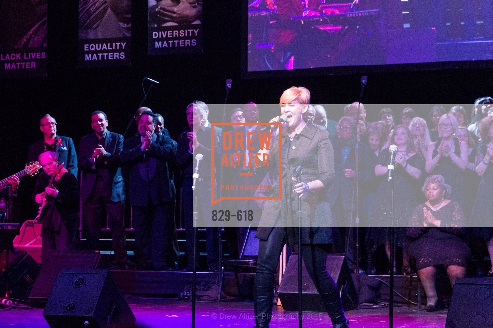Performance, GLIDE’s Annual Holiday Jam: Love Matters, The Warfield Theatre. 982 Market, December 3rd, 2015,Drew Altizer, Drew Altizer Photography, full-service agency, private events, San Francisco photographer, photographer california