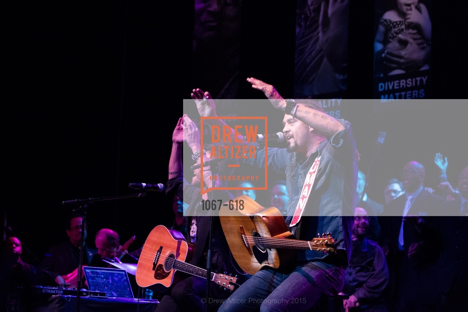 Performance By Michael Franti, GLIDE’s Annual Holiday Jam: Love Matters, The Warfield Theatre. 982 Market, December 3rd, 2015,Drew Altizer, Drew Altizer Photography, full-service agency, private events, San Francisco photographer, photographer california