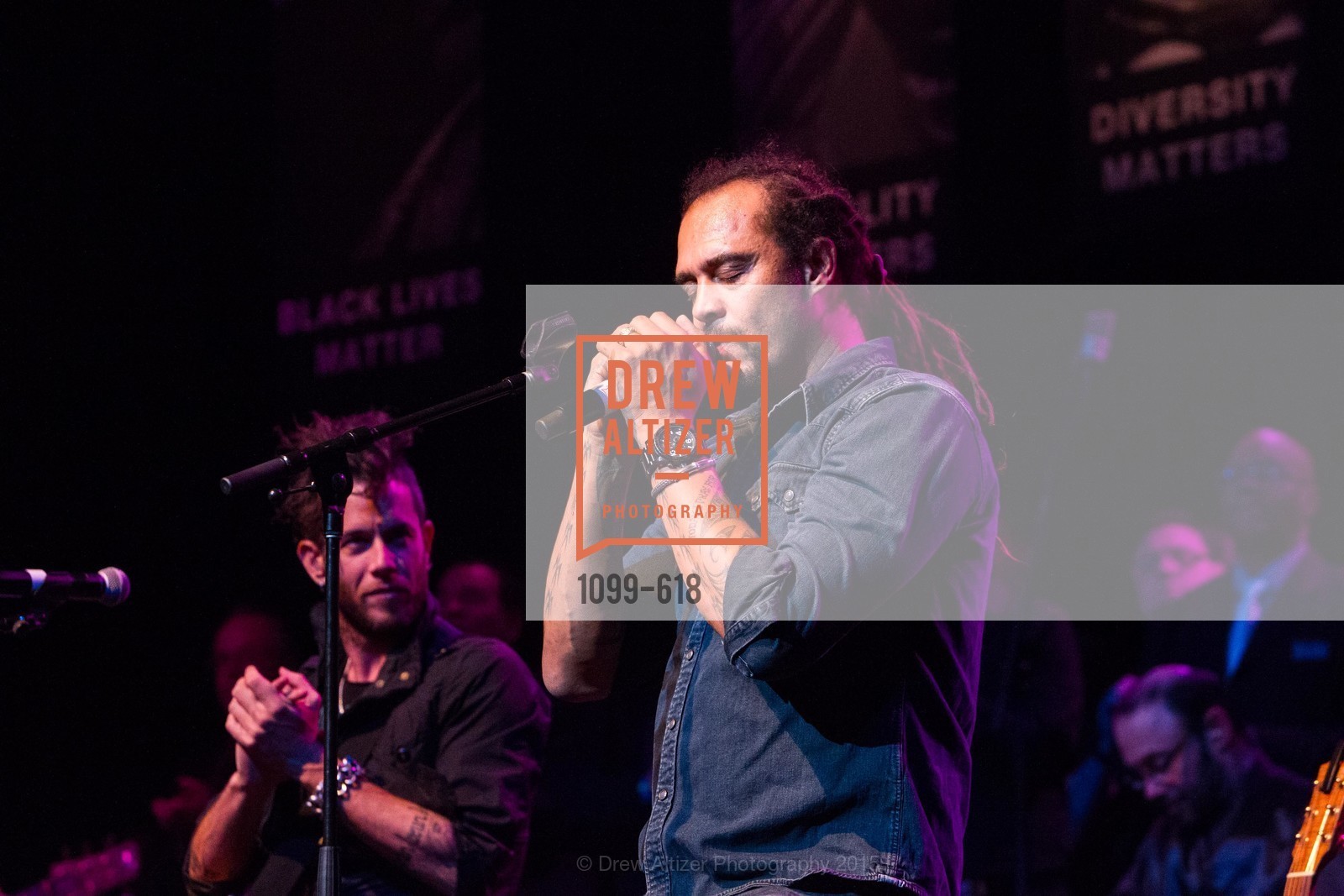 Michael Franti, GLIDE’s Annual Holiday Jam: Love Matters, The Warfield Theatre. 982 Market, December 3rd, 2015,Drew Altizer, Drew Altizer Photography, full-service agency, private events, San Francisco photographer, photographer california