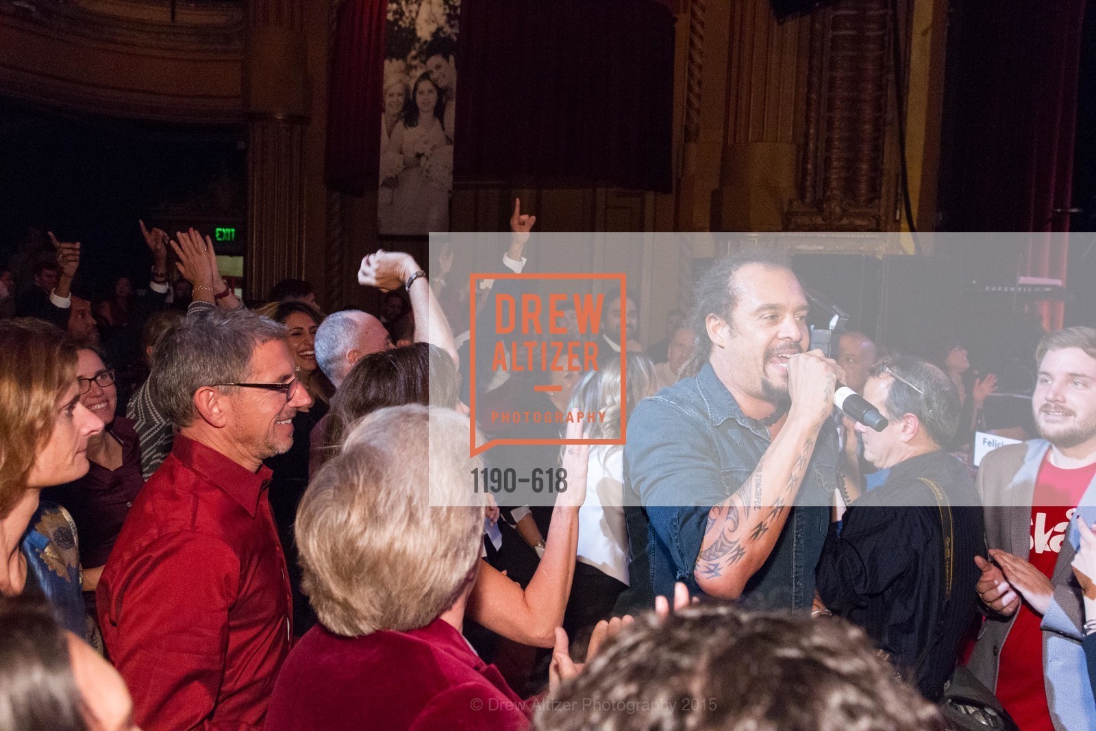Performance By Michael Franti, GLIDE’s Annual Holiday Jam: Love Matters, The Warfield Theatre. 982 Market, December 3rd, 2015,Drew Altizer, Drew Altizer Photography, full-service agency, private events, San Francisco photographer, photographer california