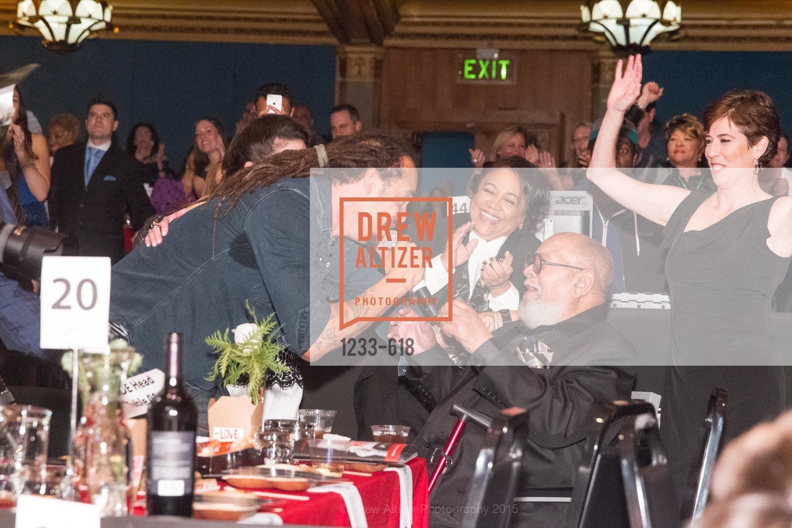 Michael Franti, Rita Shimmin, Cecil Williams, GLIDE’s Annual Holiday Jam: Love Matters, The Warfield Theatre. 982 Market, December 3rd, 2015,Drew Altizer, Drew Altizer Photography, full-service agency, private events, San Francisco photographer, photographer california
