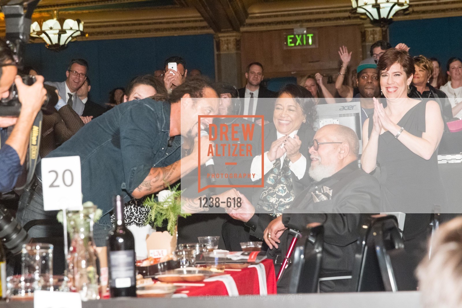 Michael Franti, Rita Shimmin, Cecil Williams, GLIDE’s Annual Holiday Jam: Love Matters, The Warfield Theatre. 982 Market, December 3rd, 2015,Drew Altizer, Drew Altizer Photography, full-service agency, private events, San Francisco photographer, photographer california