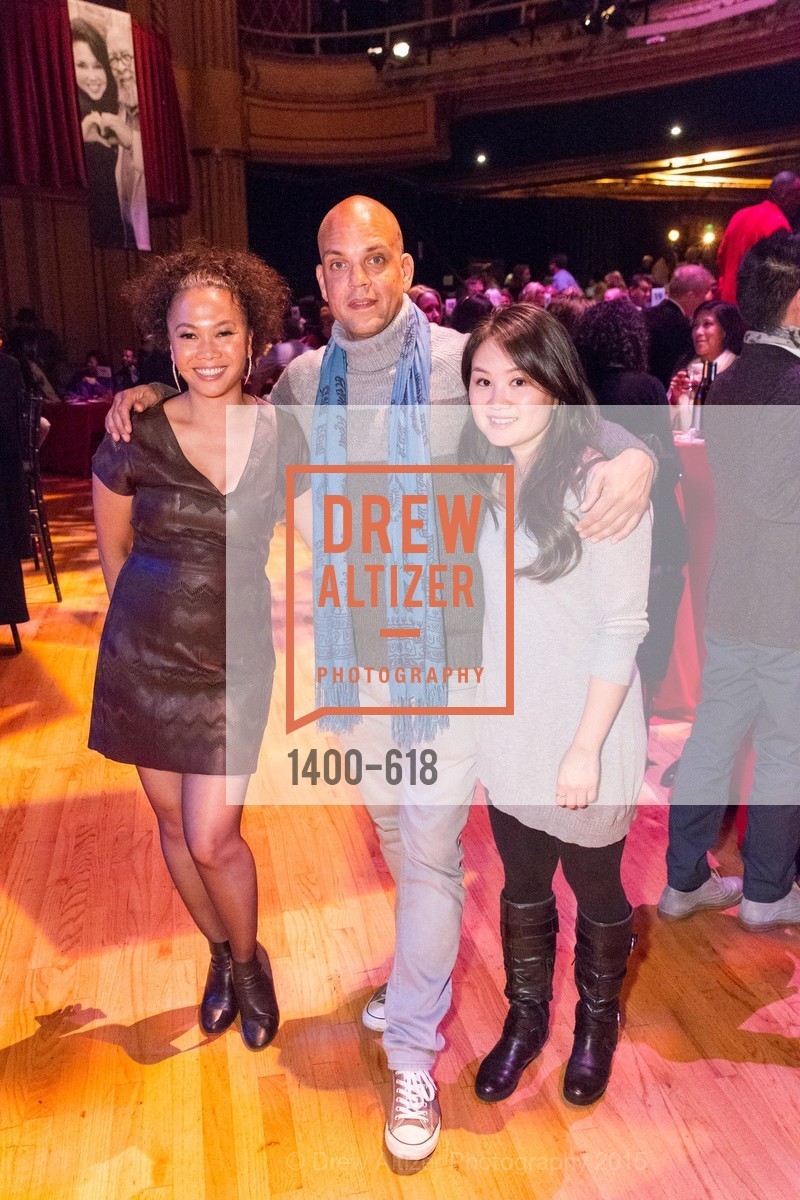 Dori Caminong, Quincy Jones III, Vicky Shum, GLIDE’s Annual Holiday Jam: Love Matters, The Warfield Theatre. 982 Market, December 3rd, 2015,Drew Altizer, Drew Altizer Photography, full-service agency, private events, San Francisco photographer, photographer california
