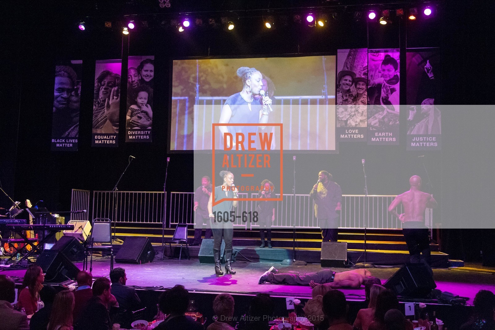 Performance, GLIDE’s Annual Holiday Jam: Love Matters, The Warfield Theatre. 982 Market, December 3rd, 2015,Drew Altizer, Drew Altizer Photography, full-service agency, private events, San Francisco photographer, photographer california