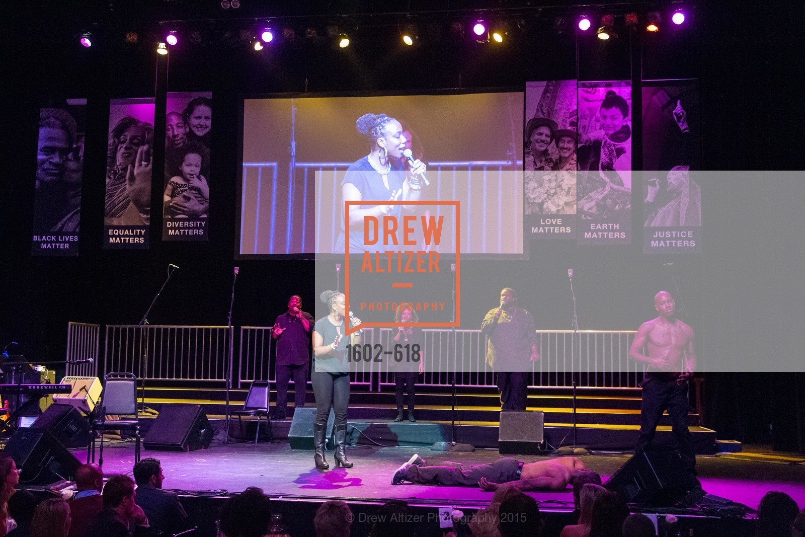 Performance, GLIDE’s Annual Holiday Jam: Love Matters, The Warfield Theatre. 982 Market, December 3rd, 2015,Drew Altizer, Drew Altizer Photography, full-service agency, private events, San Francisco photographer, photographer california