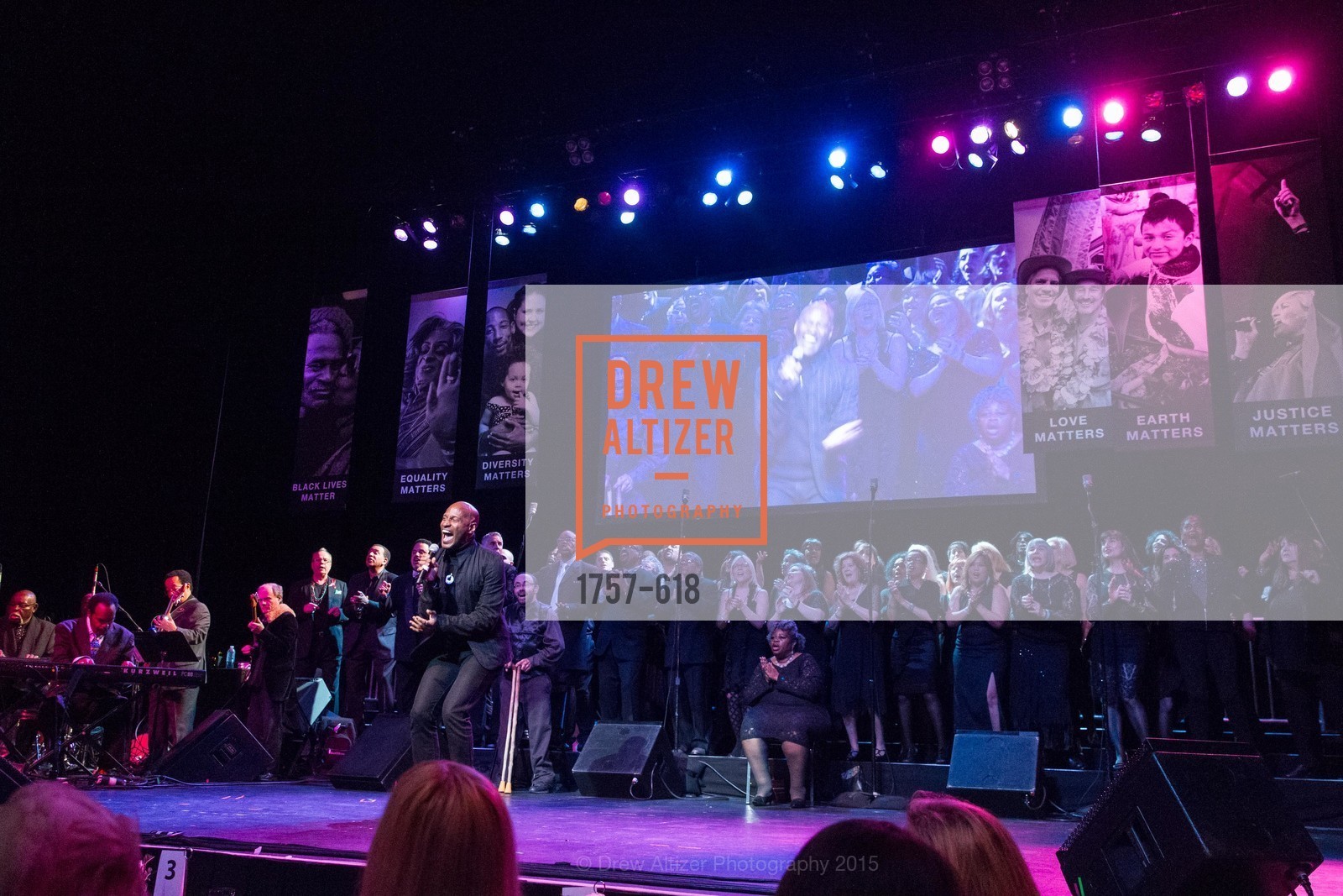 Performance, GLIDE’s Annual Holiday Jam: Love Matters, The Warfield Theatre. 982 Market, December 3rd, 2015,Drew Altizer, Drew Altizer Photography, full-service event agency, private events, San Francisco photographer, photographer California