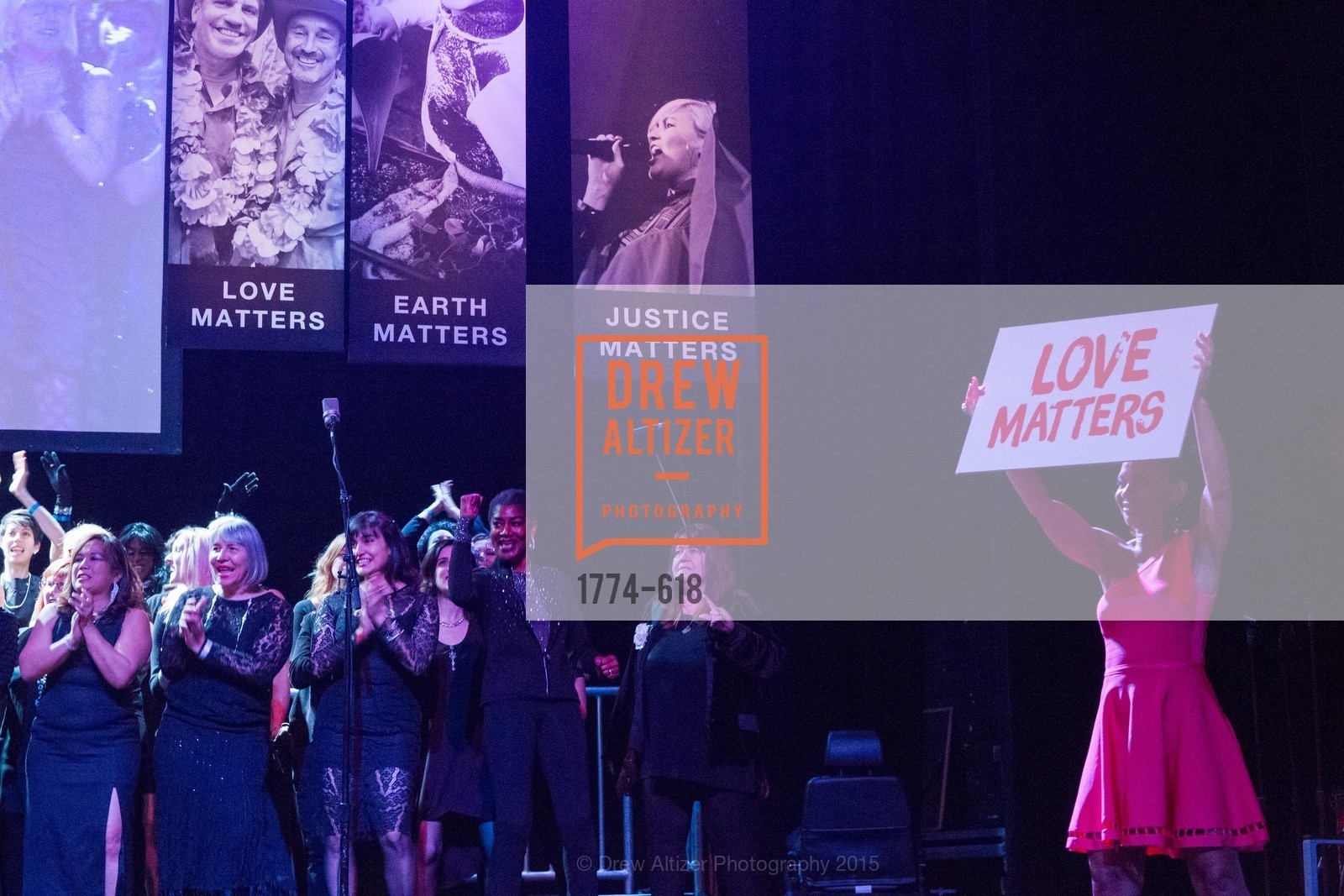 Renel Brooks-Moon, GLIDE’s Annual Holiday Jam: Love Matters, The Warfield Theatre. 982 Market, December 3rd, 2015,Drew Altizer, Drew Altizer Photography, full-service agency, private events, San Francisco photographer, photographer california