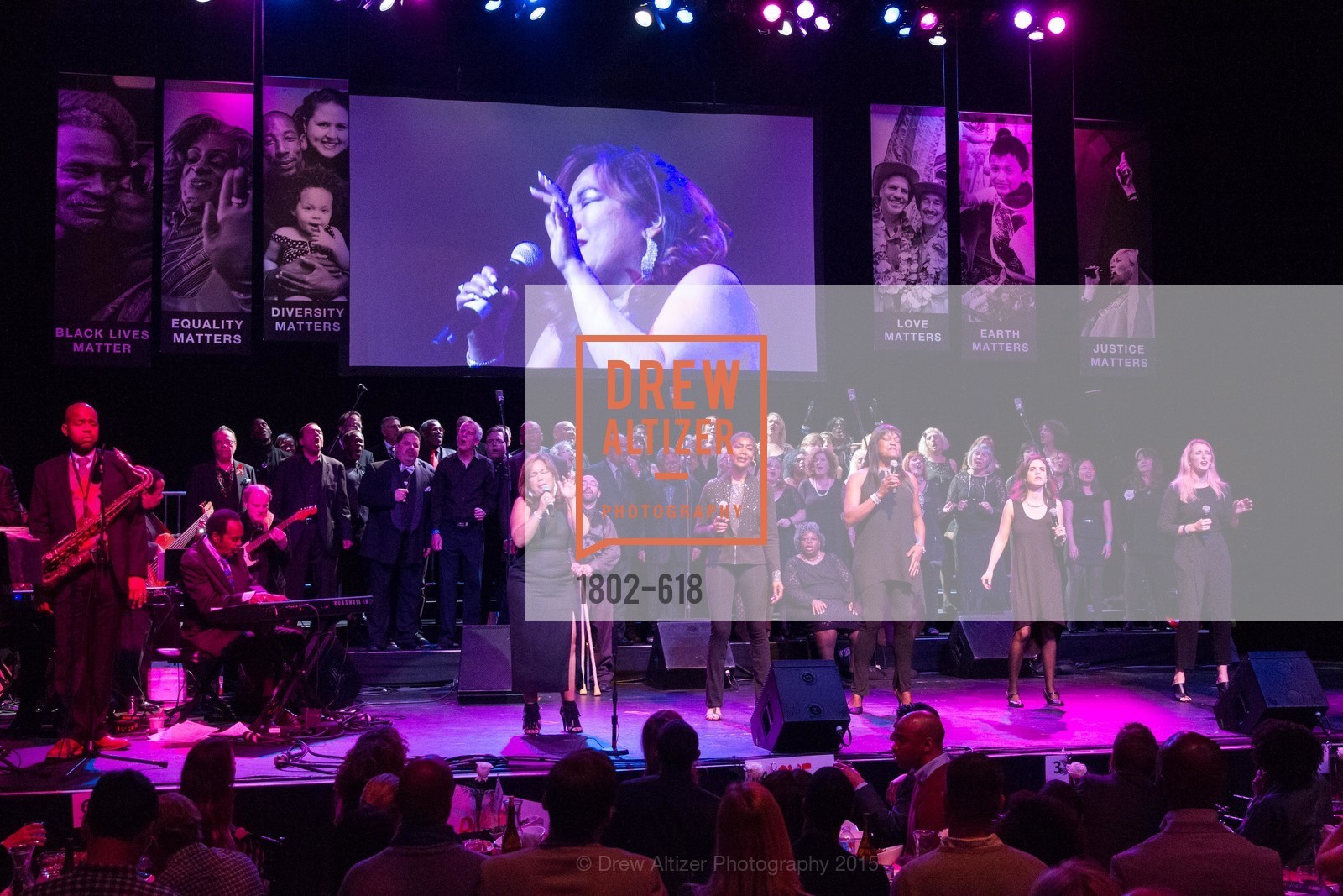 Performance, GLIDE’s Annual Holiday Jam: Love Matters, The Warfield Theatre. 982 Market, December 3rd, 2015,Drew Altizer, Drew Altizer Photography, full-service agency, private events, San Francisco photographer, photographer california