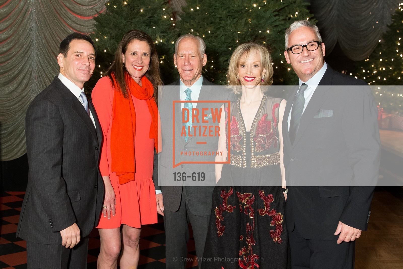 Seth Matarasso, Claire Marie Johnston, Gary Shansby, OJ Shansby, Geoffrey Applegarth, Shansby/Matarasso Holiday Lunch, Bimbo's 365 Club. 1025 Columbus Ave, December 4th, 2015,Drew Altizer, Drew Altizer Photography, full-service agency, private events, San Francisco photographer, photographer california