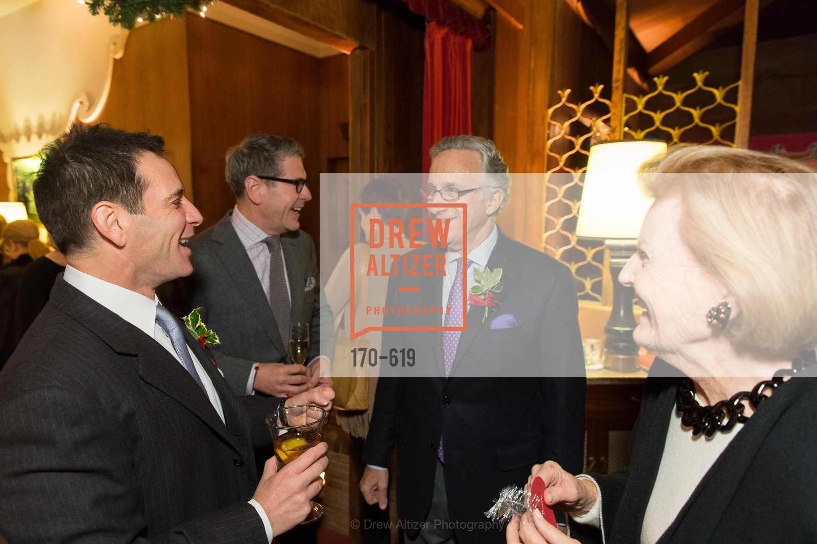Seth Matarasso, Steven Volpe, Barry Baron, Connie Goodyear Baron, Shansby/Matarasso Holiday Lunch, Bimbo's 365 Club. 1025 Columbus Ave, December 4th, 2015,Drew Altizer, Drew Altizer Photography, full-service agency, private events, San Francisco photographer, photographer california