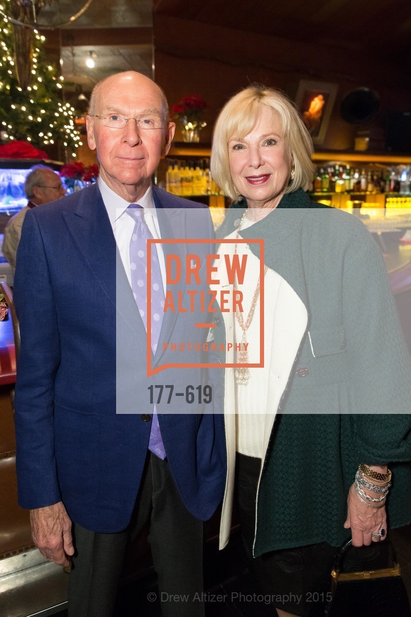 Richard Heafey, Kaye Heafey, Shansby/Matarasso Holiday Lunch, Bimbo's 365 Club. 1025 Columbus Ave, December 4th, 2015,Drew Altizer, Drew Altizer Photography, full-service agency, private events, San Francisco photographer, photographer california