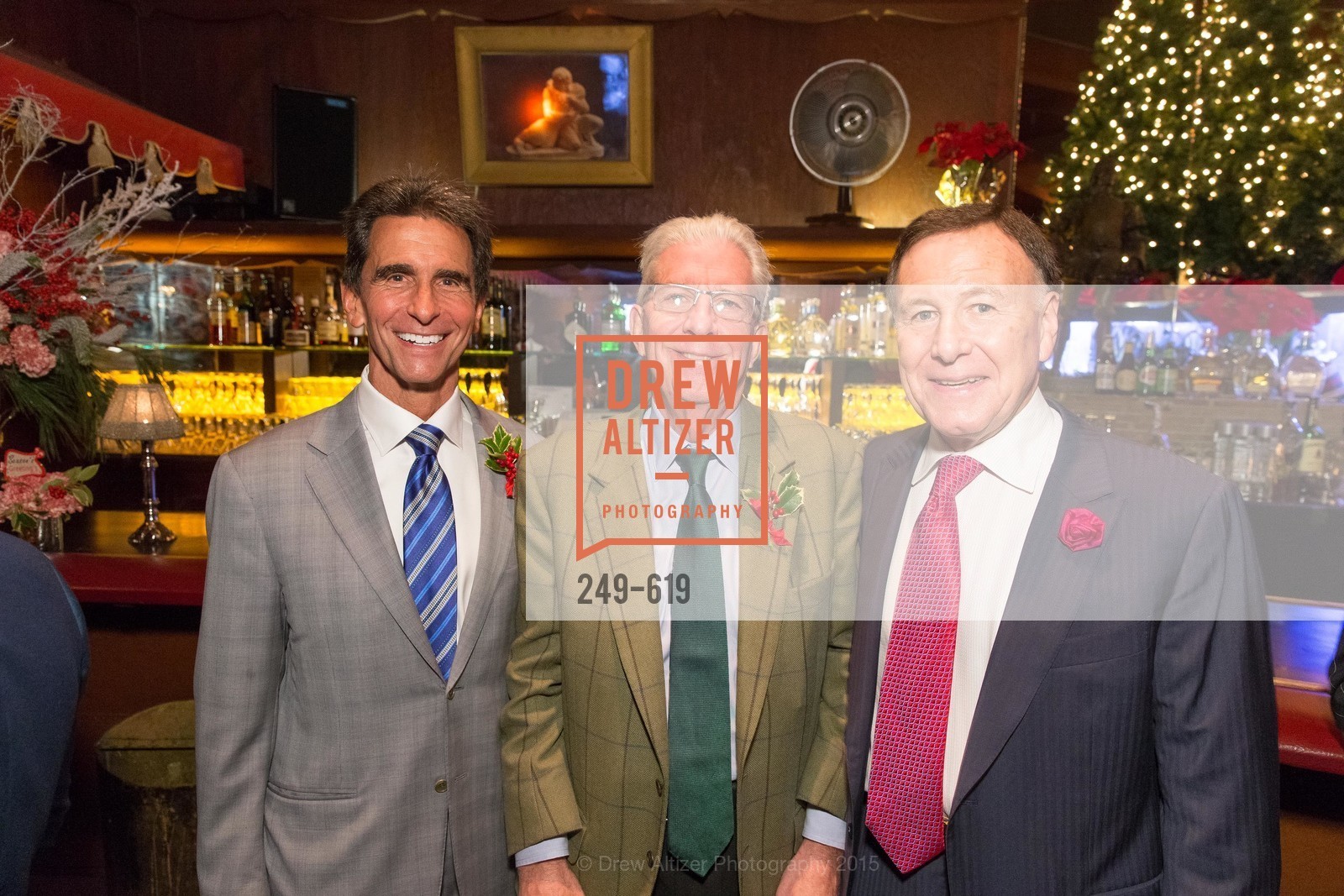 Mark Leno, Rich Guggenhime, Carl Pascarella, Shansby/Matarasso Holiday Lunch, Bimbo's 365 Club. 1025 Columbus Ave, December 4th, 2015,Drew Altizer, Drew Altizer Photography, full-service agency, private events, San Francisco photographer, photographer california