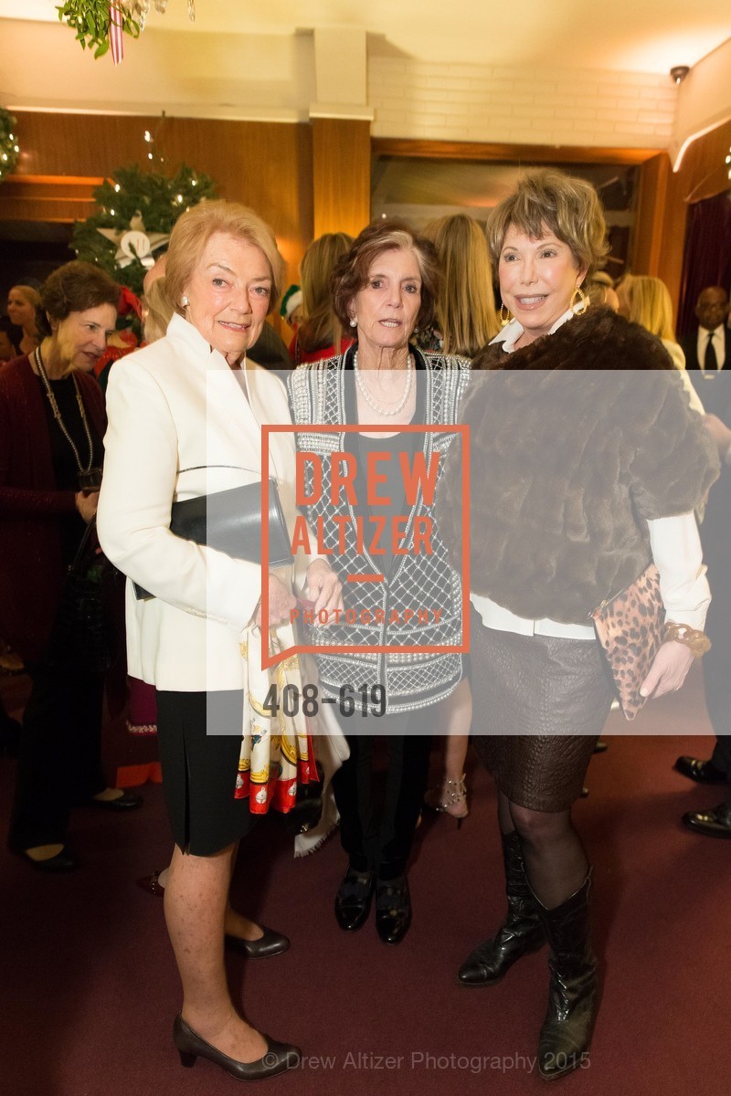 Gretchen De Baubigny, Judy Geggenhime, Sharon Owsley, Shansby/Matarasso Holiday Lunch, Bimbo's 365 Club. 1025 Columbus Ave, December 4th, 2015,Drew Altizer, Drew Altizer Photography, full-service agency, private events, San Francisco photographer, photographer california