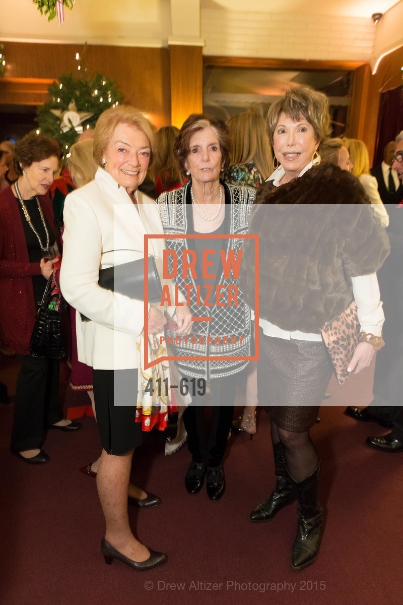 Gretchen De Baubigny, Judy Geggenhime, Sharon Owsley, Shansby/Matarasso Holiday Lunch, Bimbo's 365 Club. 1025 Columbus Ave, December 4th, 2015,Drew Altizer, Drew Altizer Photography, full-service agency, private events, San Francisco photographer, photographer california