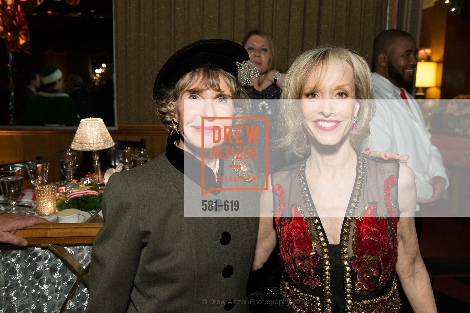 Lucy Hamilton, OJ Shansby, Shansby/Matarasso Holiday Lunch, Bimbo's 365 Club. 1025 Columbus Ave, December 4th, 2015,Drew Altizer, Drew Altizer Photography, full-service agency, private events, San Francisco photographer, photographer california