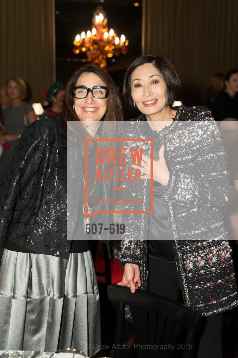 Pam Baer, Yurie Pascarella, Shansby/Matarasso Holiday Lunch, Bimbo's 365 Club. 1025 Columbus Ave, December 4th, 2015,Drew Altizer, Drew Altizer Photography, full-service agency, private events, San Francisco photographer, photographer california