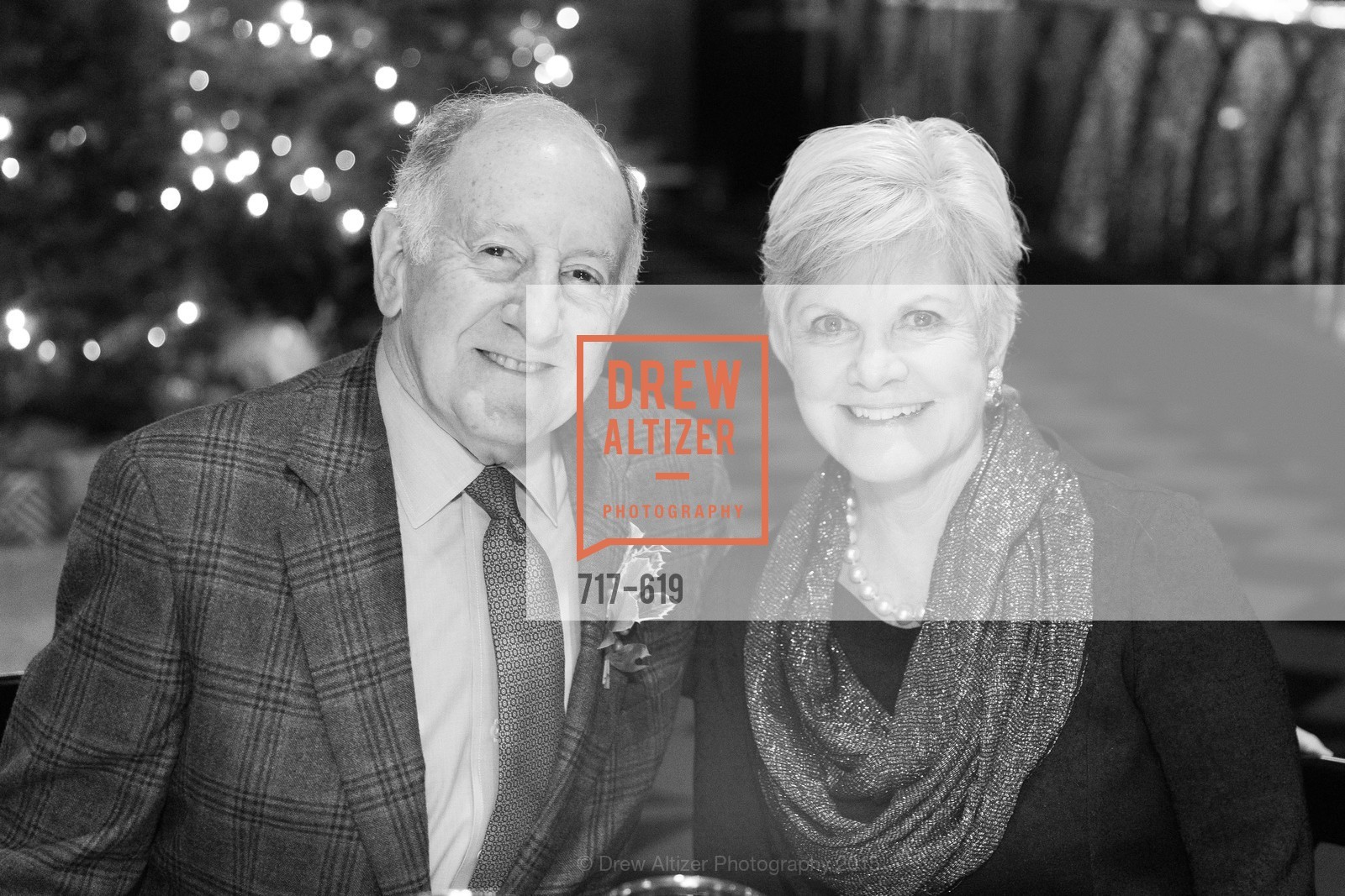 Ron George, Connie Lurie, Shansby/Matarasso Holiday Lunch, Bimbo's 365 Club. 1025 Columbus Ave, December 4th, 2015,Drew Altizer, Drew Altizer Photography, full-service agency, private events, San Francisco photographer, photographer california