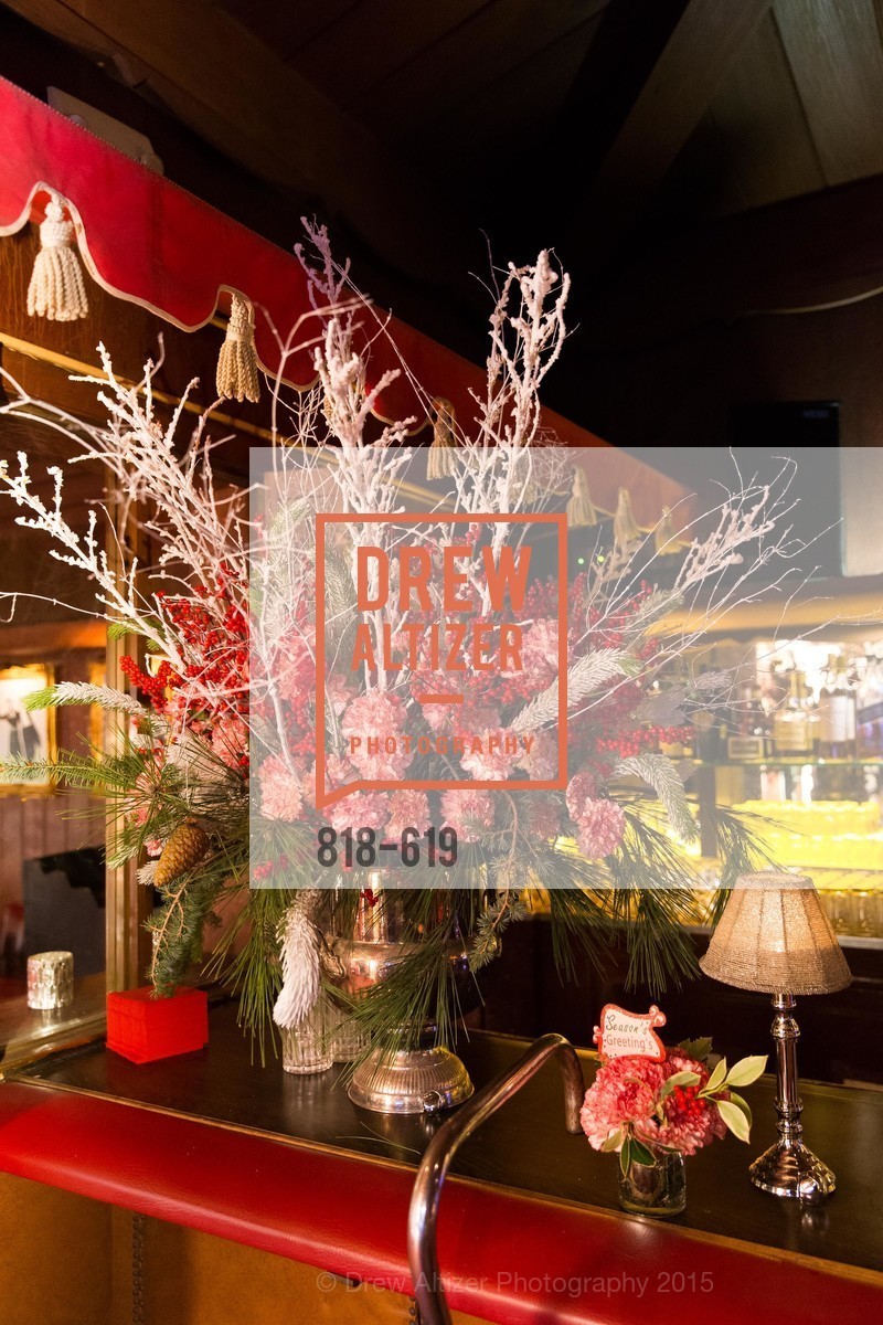 Atmosphere, Shansby/Matarasso Holiday Lunch, Bimbo's 365 Club. 1025 Columbus Ave, December 4th, 2015,Drew Altizer, Drew Altizer Photography, full-service agency, private events, San Francisco photographer, photographer california