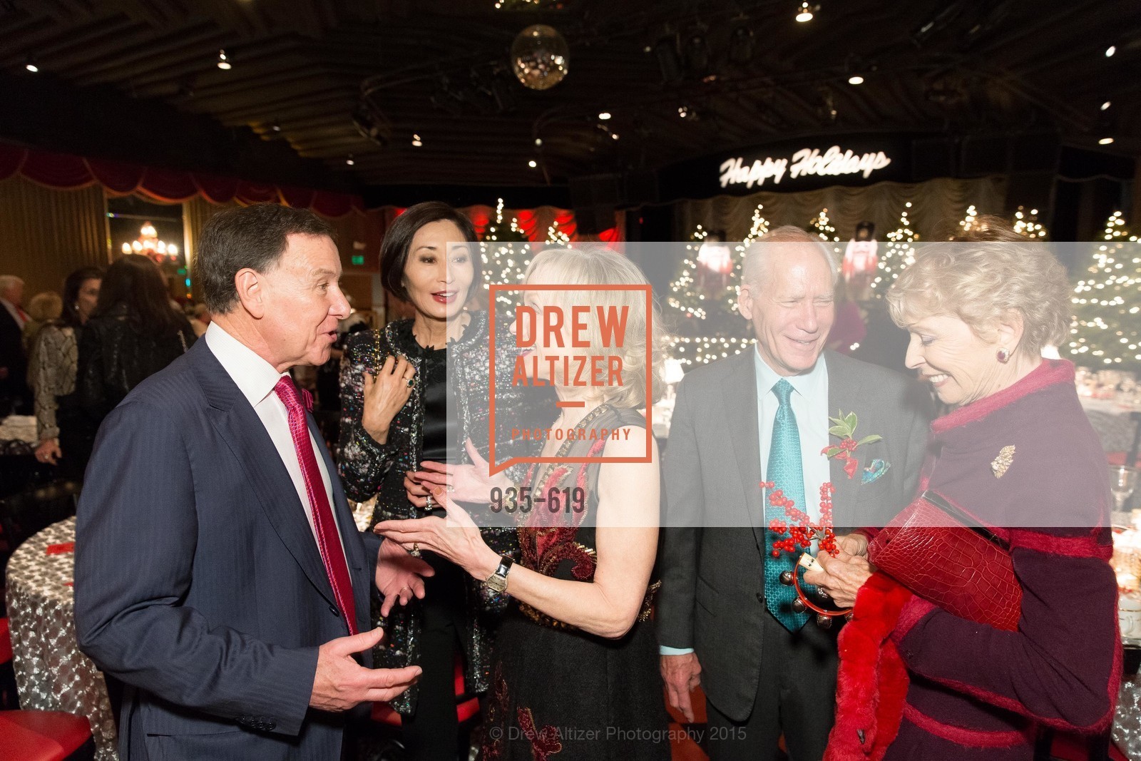 Carl Pascarella, Yurie Pascarella, OJ Shansby, Gary Shansby, Barbara Brookins-schneider, Shansby/Matarasso Holiday Lunch, Bimbo's 365 Club. 1025 Columbus Ave, December 4th, 2015,Drew Altizer, Drew Altizer Photography, full-service agency, private events, San Francisco photographer, photographer california