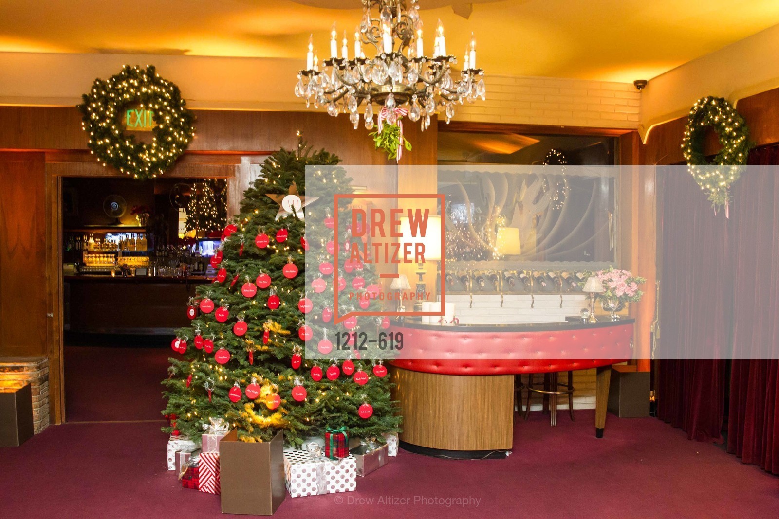 Atmosphere, Shansby/Matarasso Holiday Lunch, Bimbo's 365 Club. 1025 Columbus Ave, December 4th, 2015,Drew Altizer, Drew Altizer Photography, full-service agency, private events, San Francisco photographer, photographer california