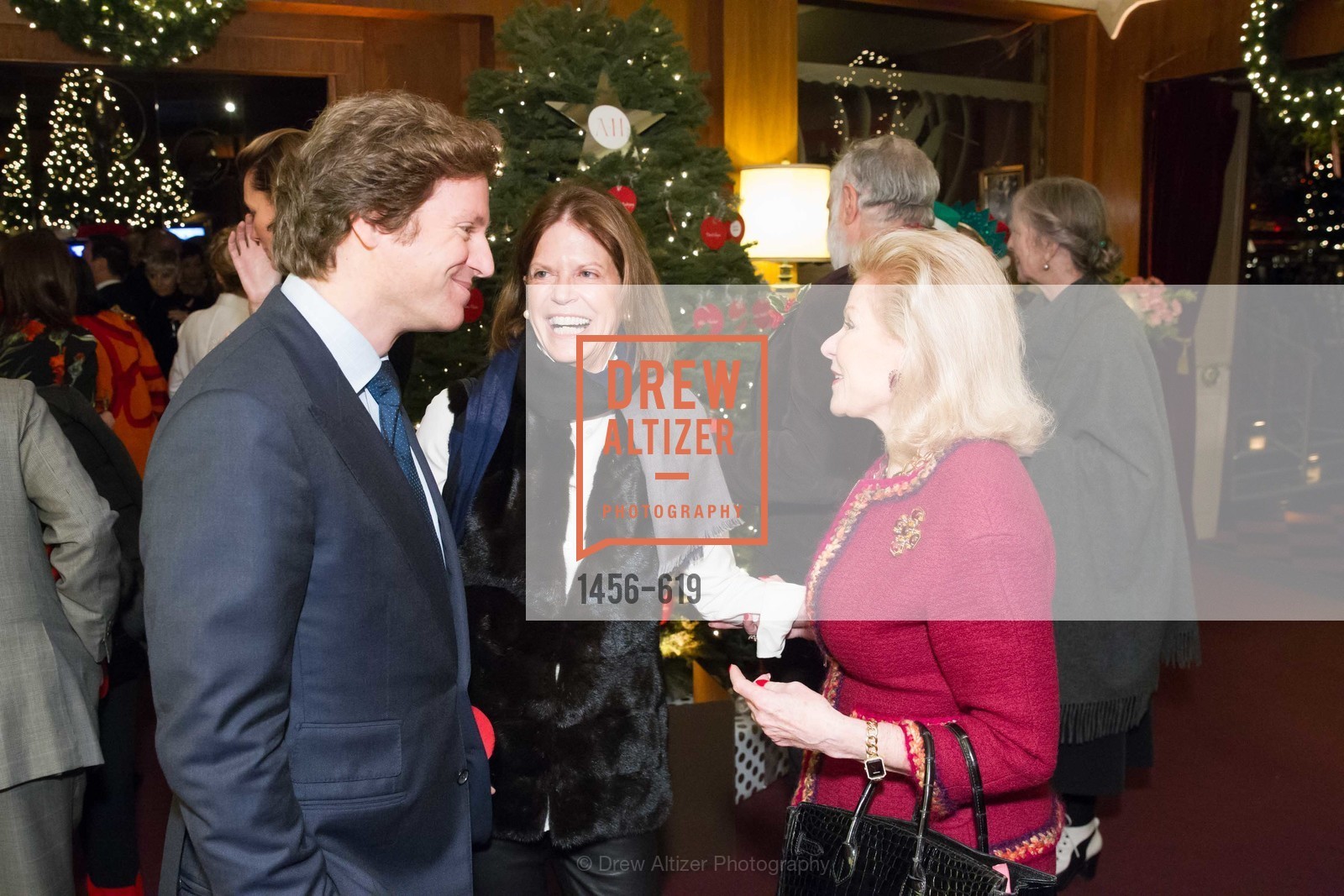 Trevor Traina, Dede Wilsey, Shansby/Matarasso Holiday Lunch, Bimbo's 365 Club. 1025 Columbus Ave, December 4th, 2015,Drew Altizer, Drew Altizer Photography, full-service agency, private events, San Francisco photographer, photographer california