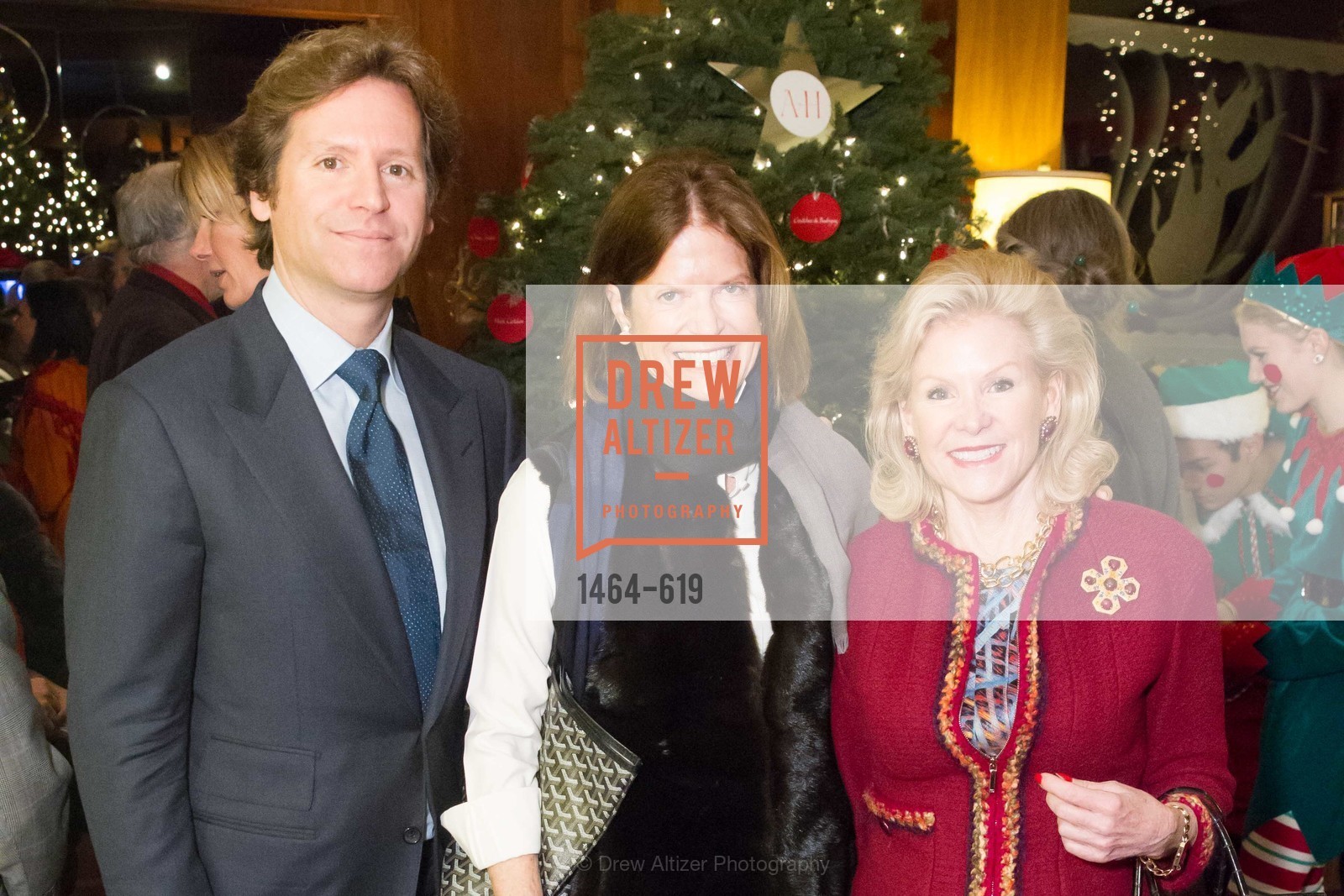 Trevor Traina, Dede Wilsey, Shansby/Matarasso Holiday Lunch, Bimbo's 365 Club. 1025 Columbus Ave, December 4th, 2015,Drew Altizer, Drew Altizer Photography, full-service agency, private events, San Francisco photographer, photographer california
