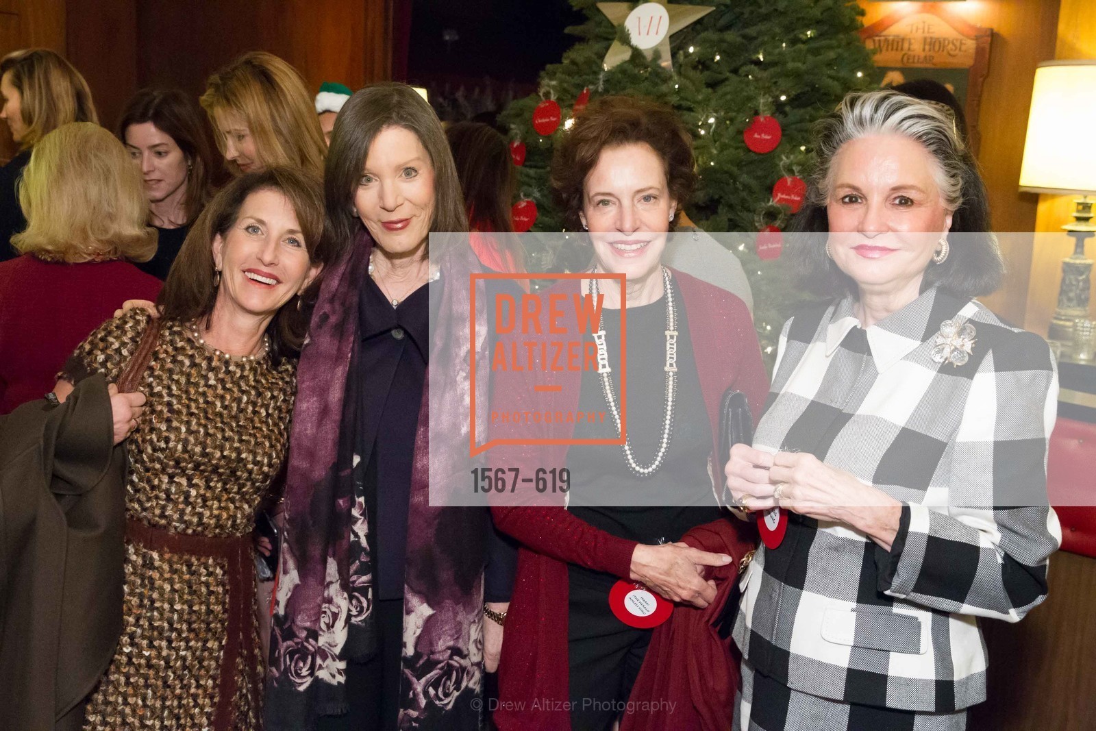 Barbara George, Diane Chapman, Shansby/Matarasso Holiday Lunch, Bimbo's 365 Club. 1025 Columbus Ave, December 4th, 2015,Drew Altizer, Drew Altizer Photography, full-service agency, private events, San Francisco photographer, photographer california