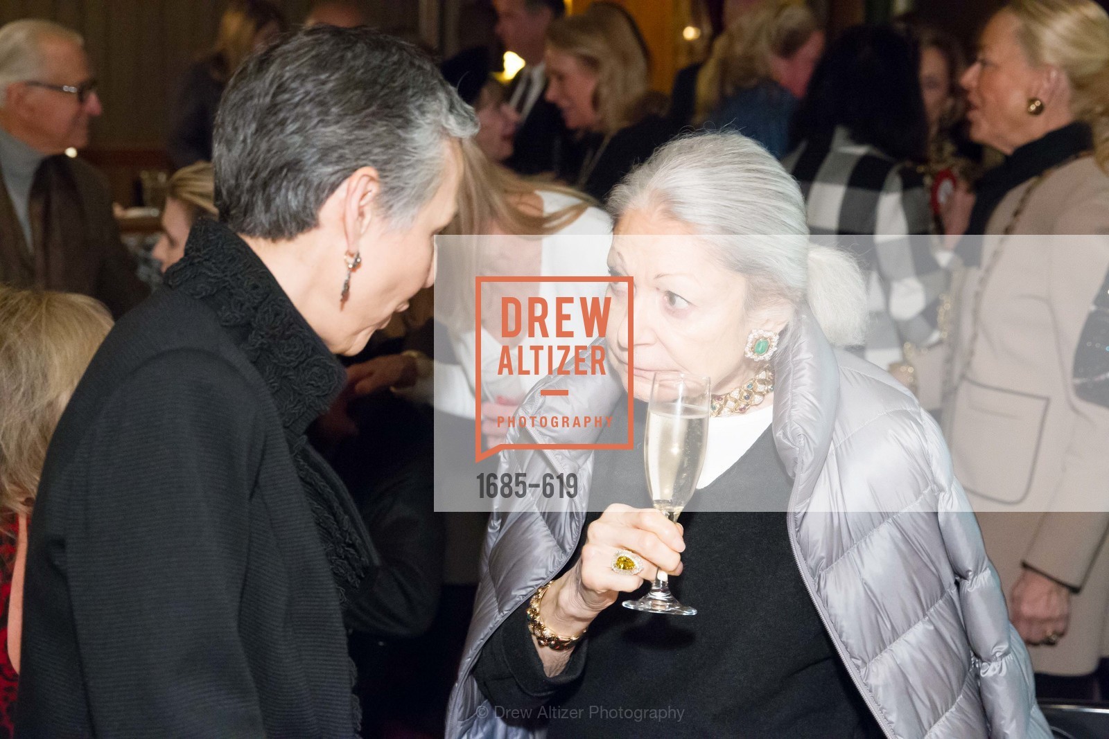 Sako Fisher, Denise Hale, Shansby/Matarasso Holiday Lunch, Bimbo's 365 Club. 1025 Columbus Ave, December 4th, 2015,Drew Altizer, Drew Altizer Photography, full-service event agency, private events, San Francisco photographer, photographer California