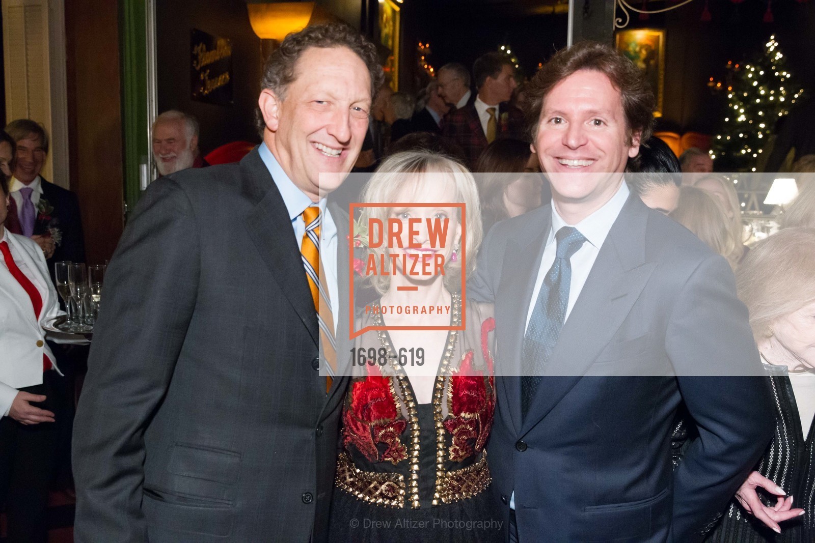 Larry Baer, OJ Shansby, Trevor Traina, Shansby/Matarasso Holiday Lunch, Bimbo's 365 Club. 1025 Columbus Ave, December 4th, 2015,Drew Altizer, Drew Altizer Photography, full-service agency, private events, San Francisco photographer, photographer california