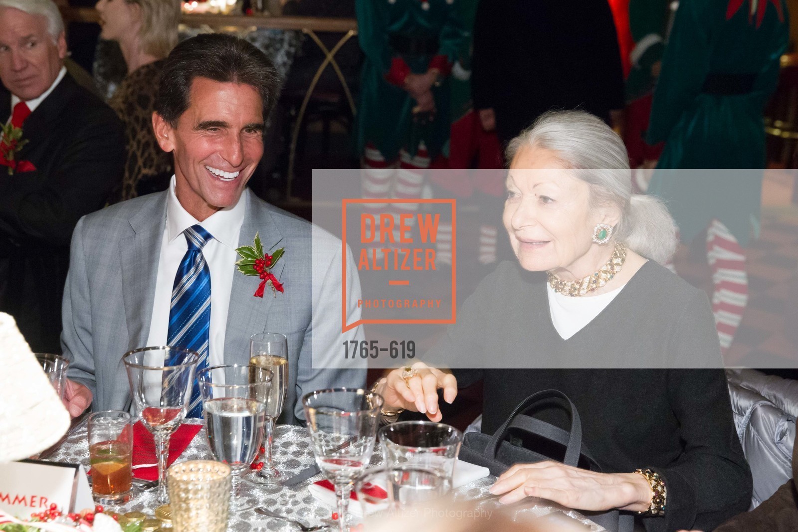Mark Leno, Denise Hale, Shansby/Matarasso Holiday Lunch, Bimbo's 365 Club. 1025 Columbus Ave, December 4th, 2015,Drew Altizer, Drew Altizer Photography, full-service agency, private events, San Francisco photographer, photographer california