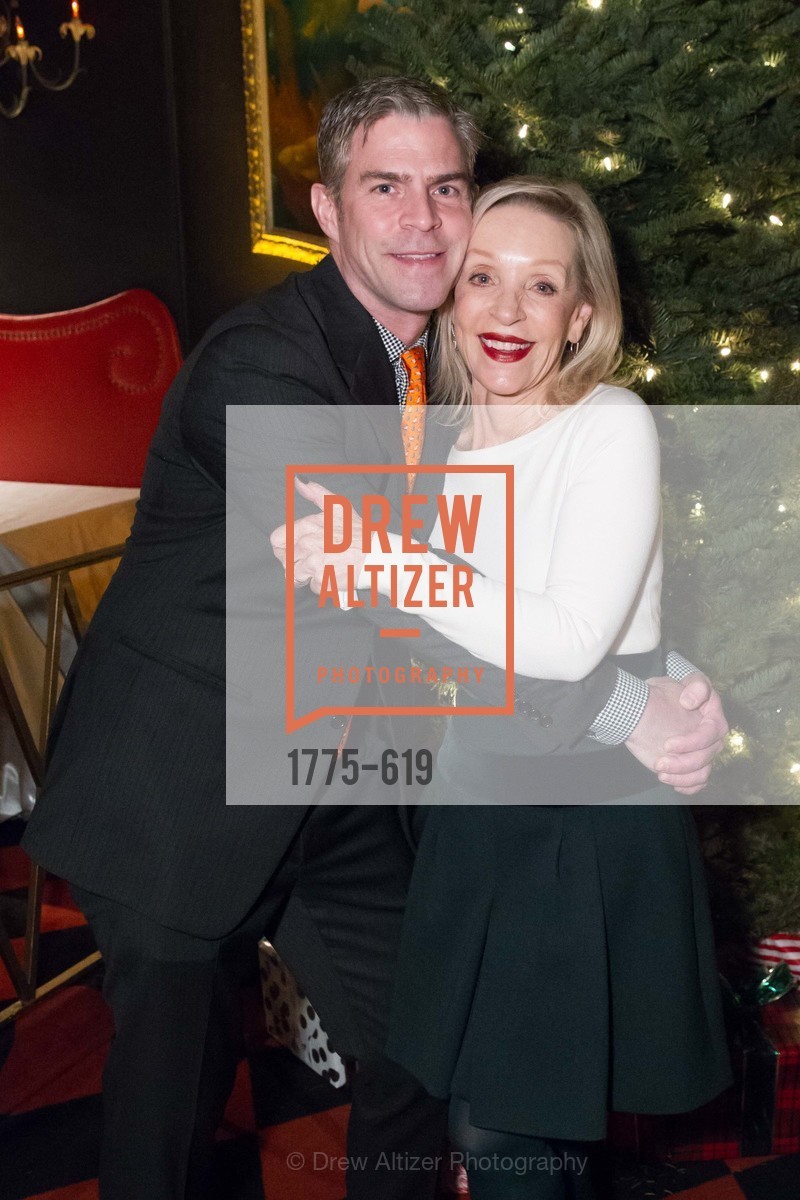 James Rogers, Barbara Brown, Shansby/Matarasso Holiday Lunch, Bimbo's 365 Club. 1025 Columbus Ave, December 4th, 2015,Drew Altizer, Drew Altizer Photography, full-service agency, private events, San Francisco photographer, photographer california