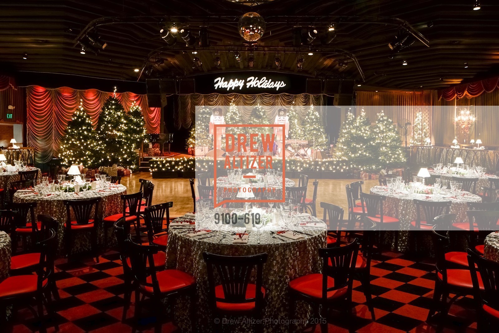 Atmosphere, Shansby/Matarasso Holiday Lunch, Bimbo's 365 Club. 1025 Columbus Ave, December 4th, 2015,Drew Altizer, Drew Altizer Photography, full-service agency, private events, San Francisco photographer, photographer california