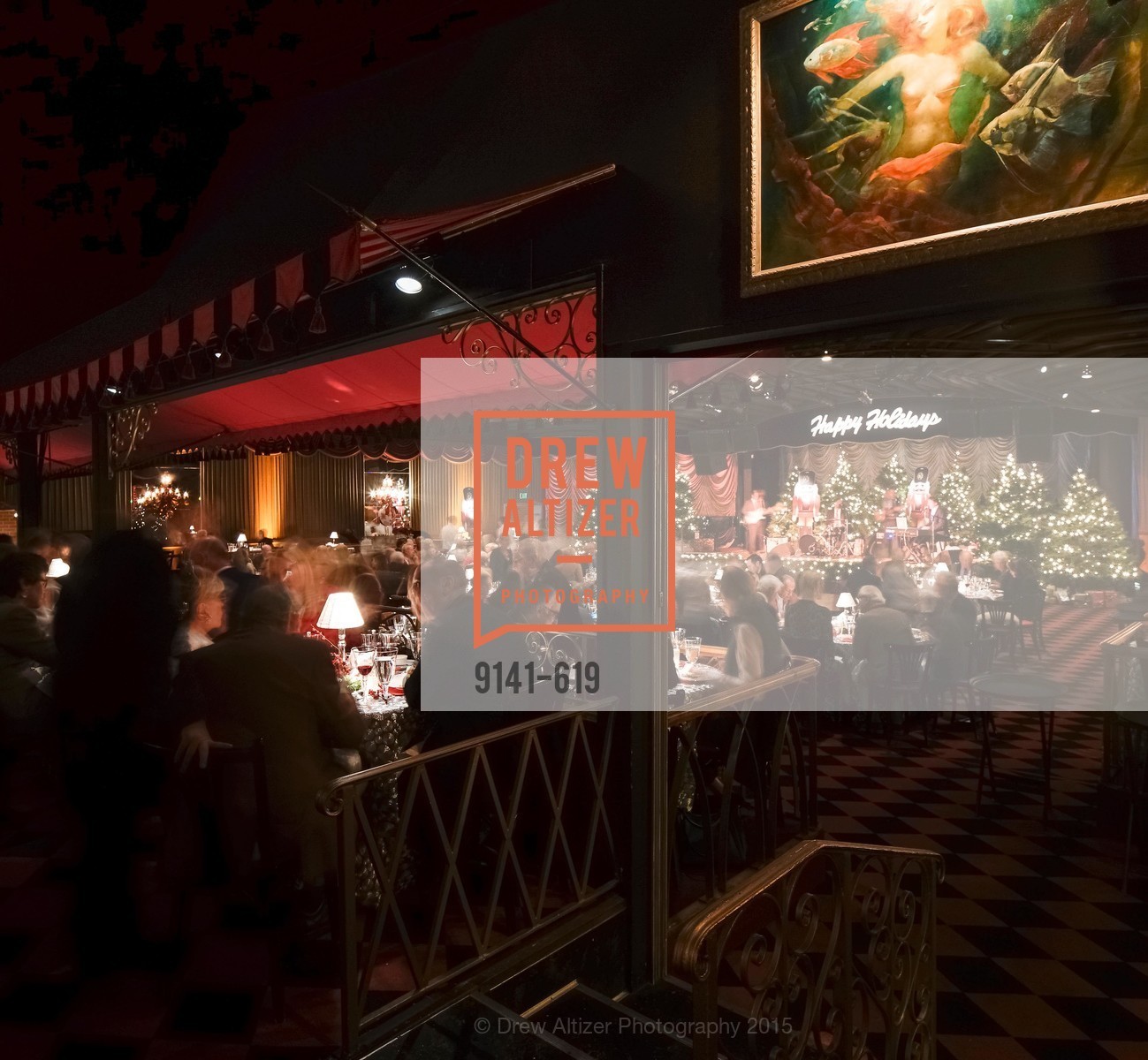 Atmosphere, Shansby/Matarasso Holiday Lunch, Bimbo's 365 Club. 1025 Columbus Ave, December 4th, 2015,Drew Altizer, Drew Altizer Photography, full-service agency, private events, San Francisco photographer, photographer california